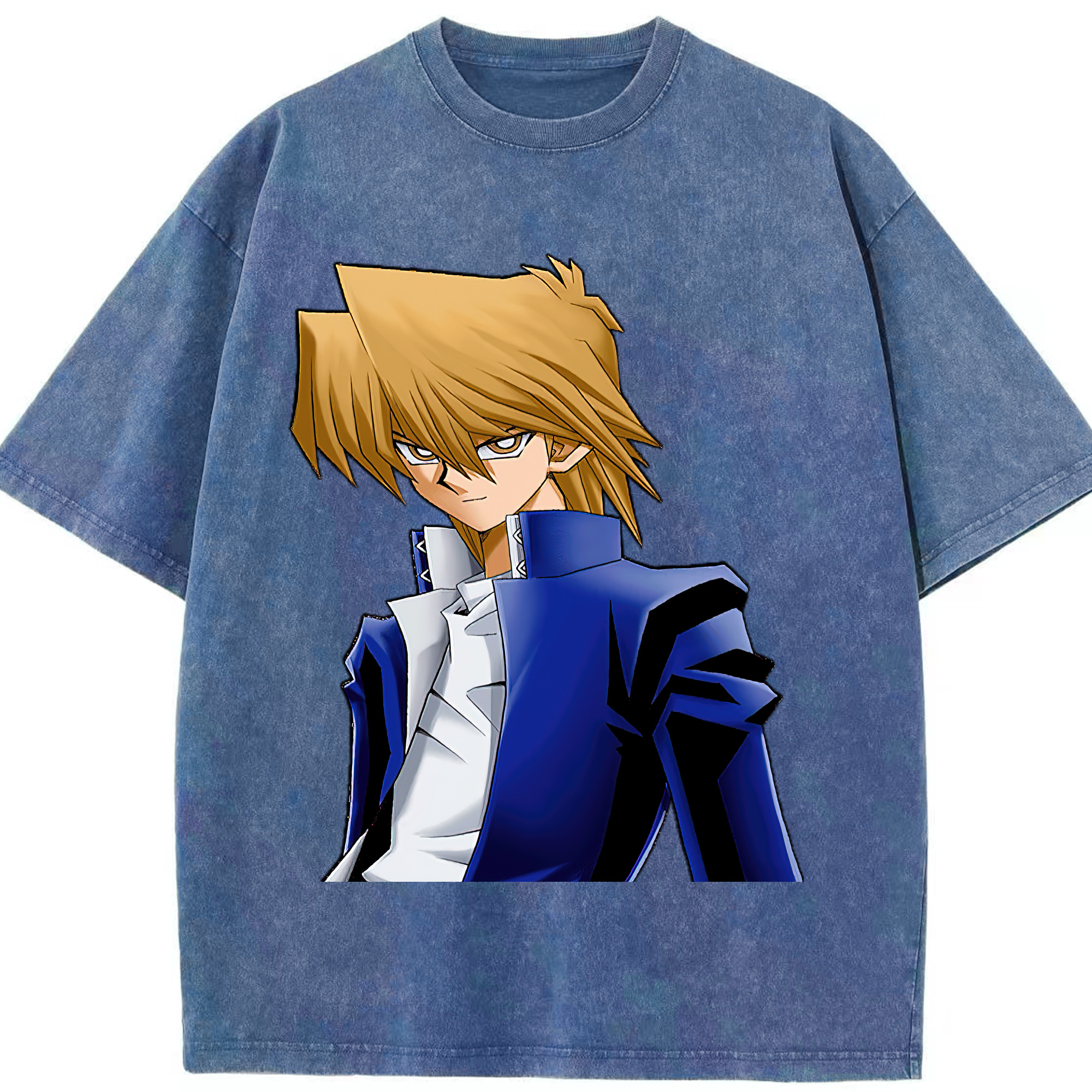 （画像用） 遊☆戯☆王 Yu-Gi-Oh! 綿100% ヴィンテージ風 半袖Tシャツ（フロントプリント）