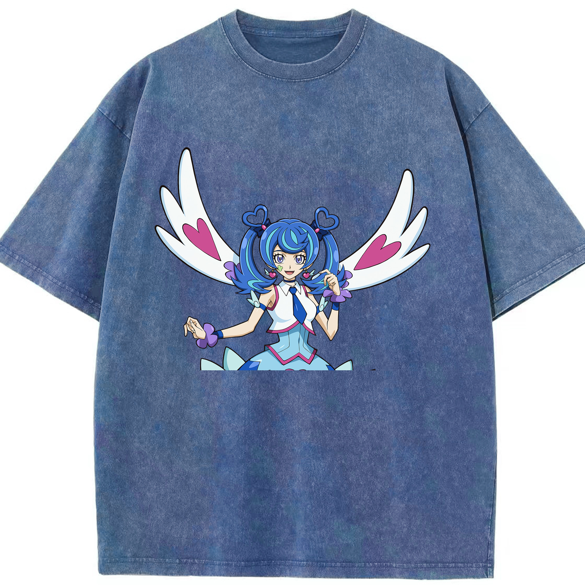 （画像用） 遊☆戯☆王 Yu-Gi-Oh! 綿100% ヴィンテージ風 半袖Tシャツ（フロントプリント）