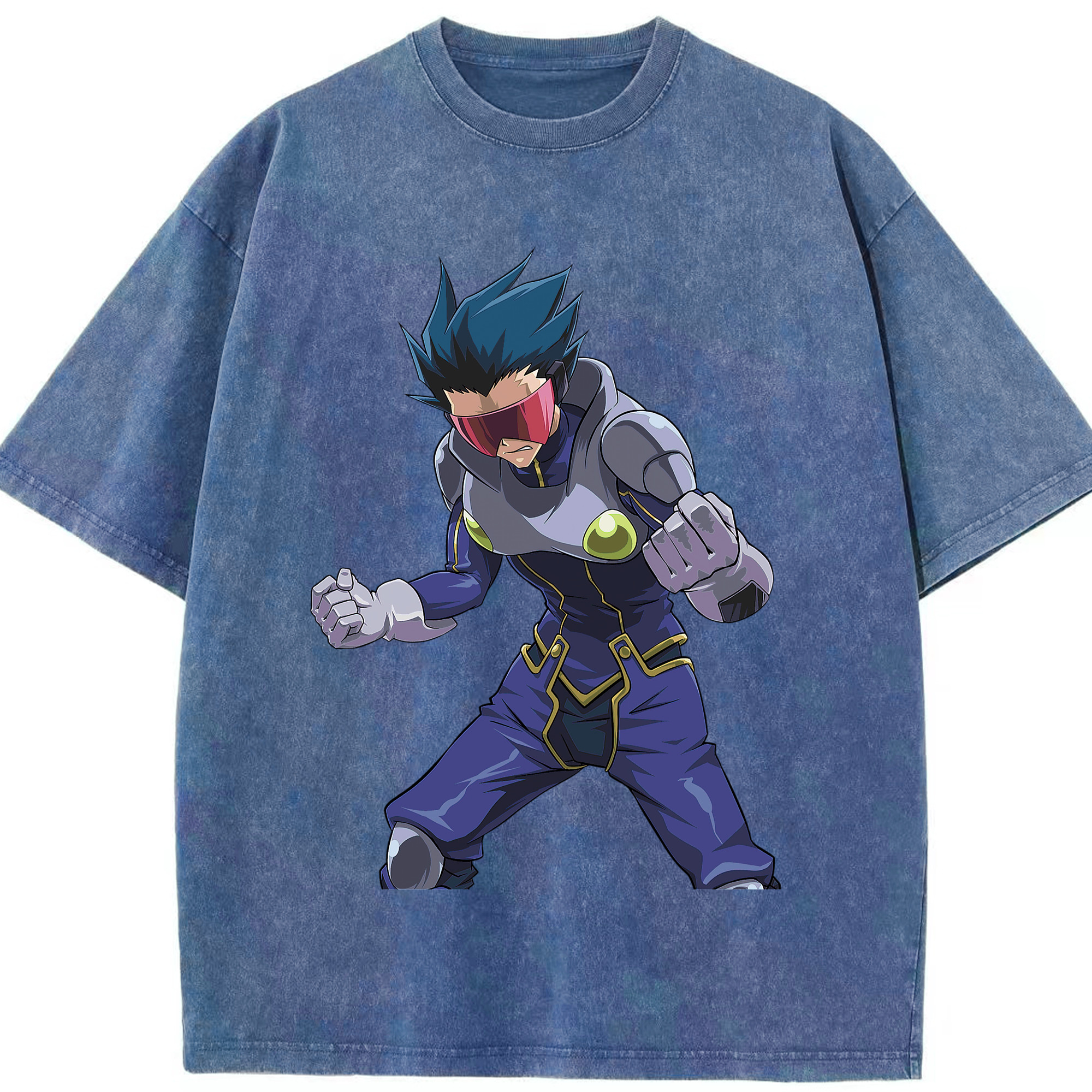 （画像用） 遊☆戯☆王 Yu-Gi-Oh! 綿100% ヴィンテージ風 半袖Tシャツ（フロントプリント）