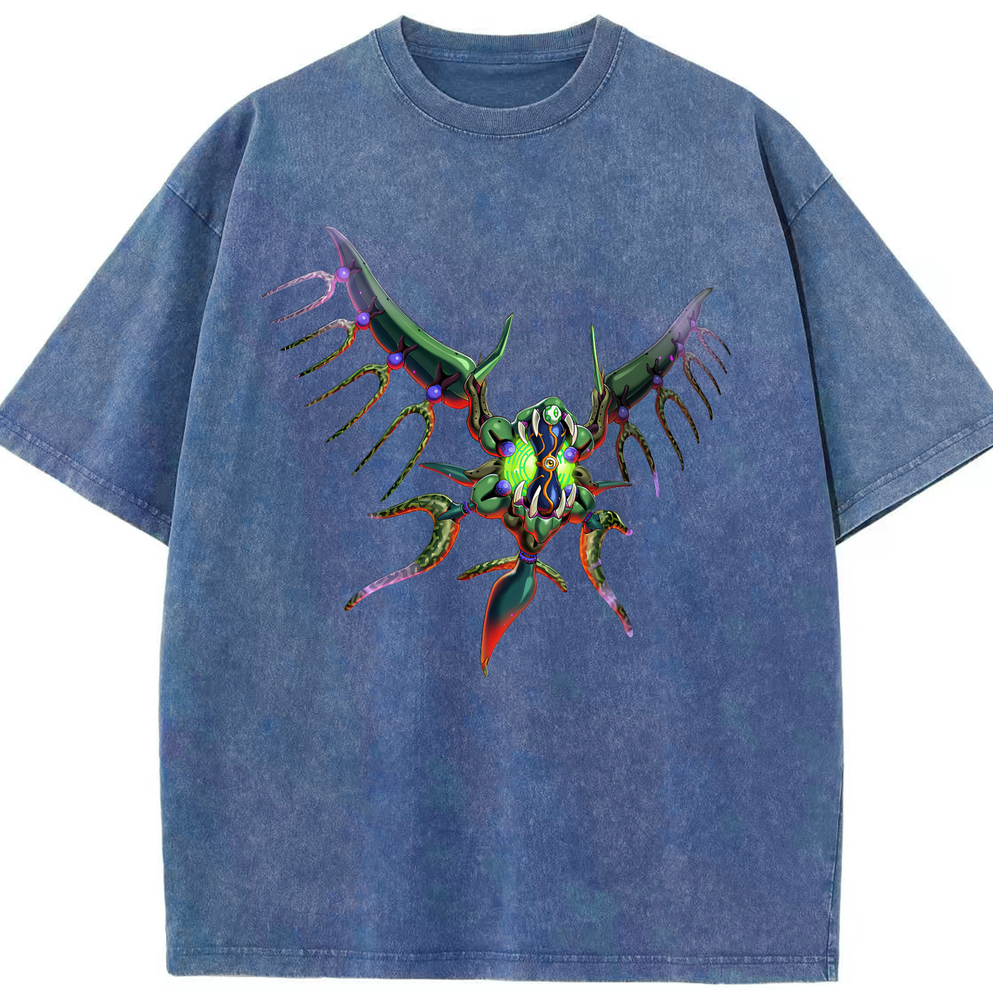 （画像用） 遊☆戯☆王 Yu-Gi-Oh! 綿100% ヴィンテージ風 半袖Tシャツ（フロントプリント）
