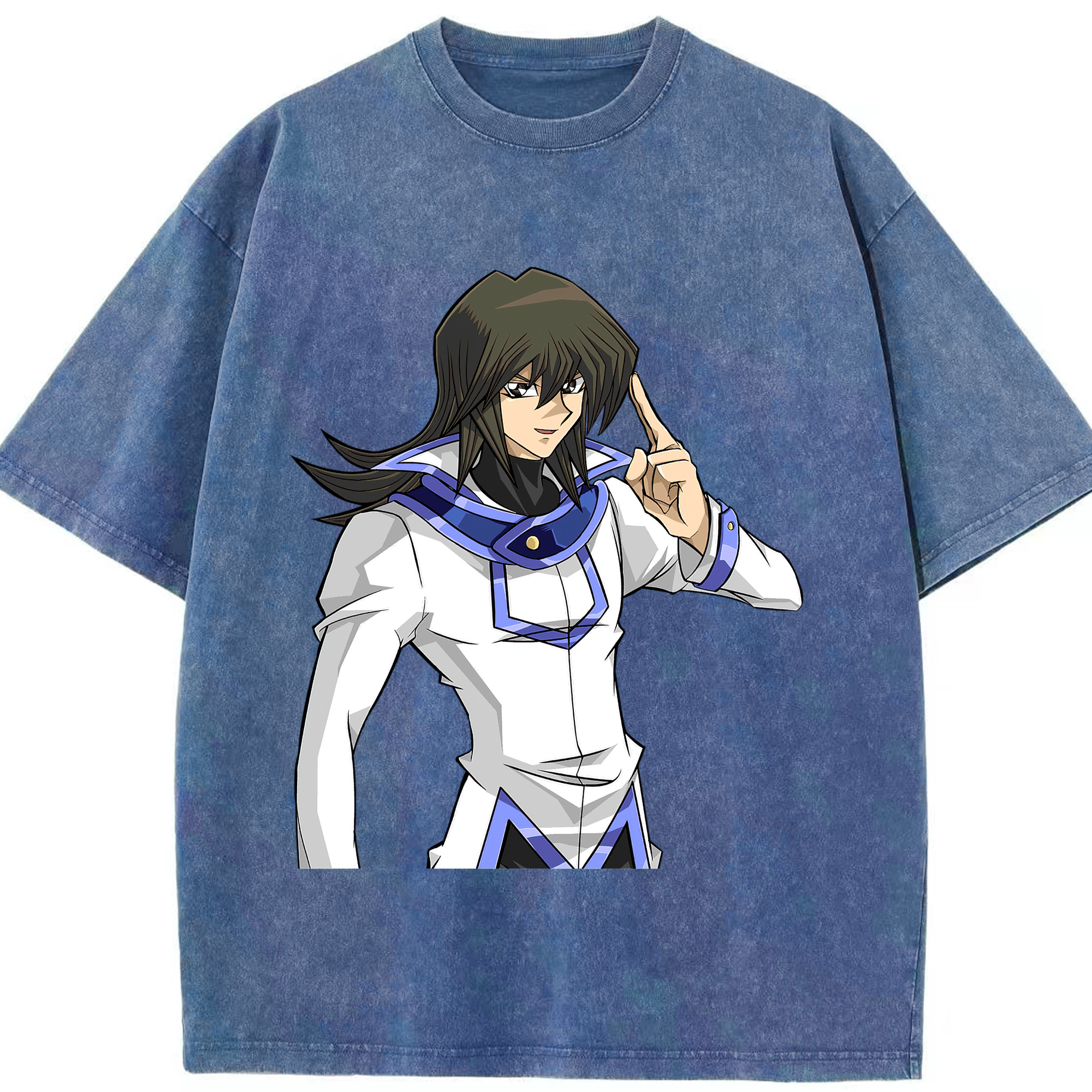 （画像用） 遊☆戯☆王 Yu-Gi-Oh! 綿100% ヴィンテージ風 半袖Tシャツ（フロントプリント）
