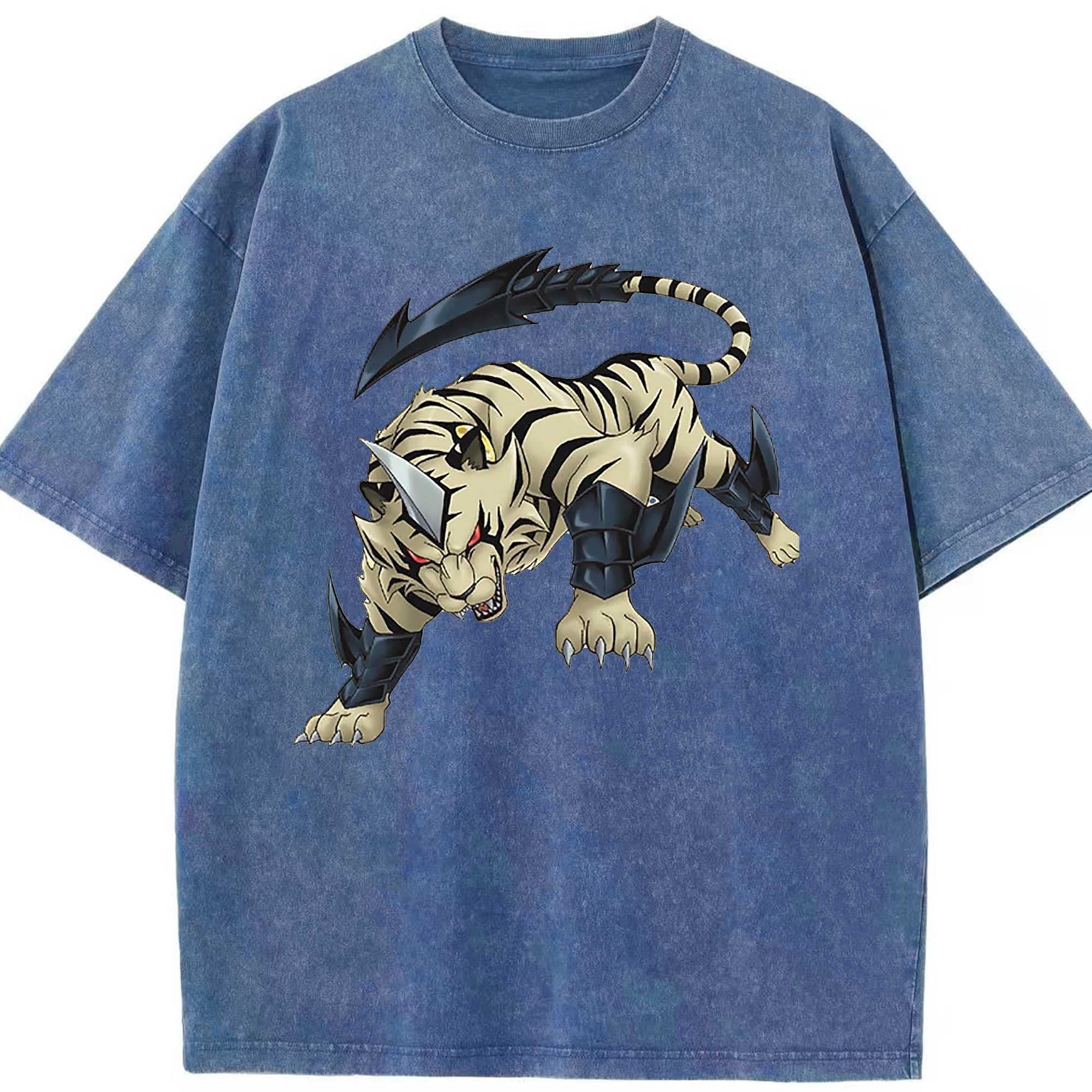 （画像用） 遊☆戯☆王 Yu-Gi-Oh! 綿100% ヴィンテージ風 半袖Tシャツ（フロントプリント）