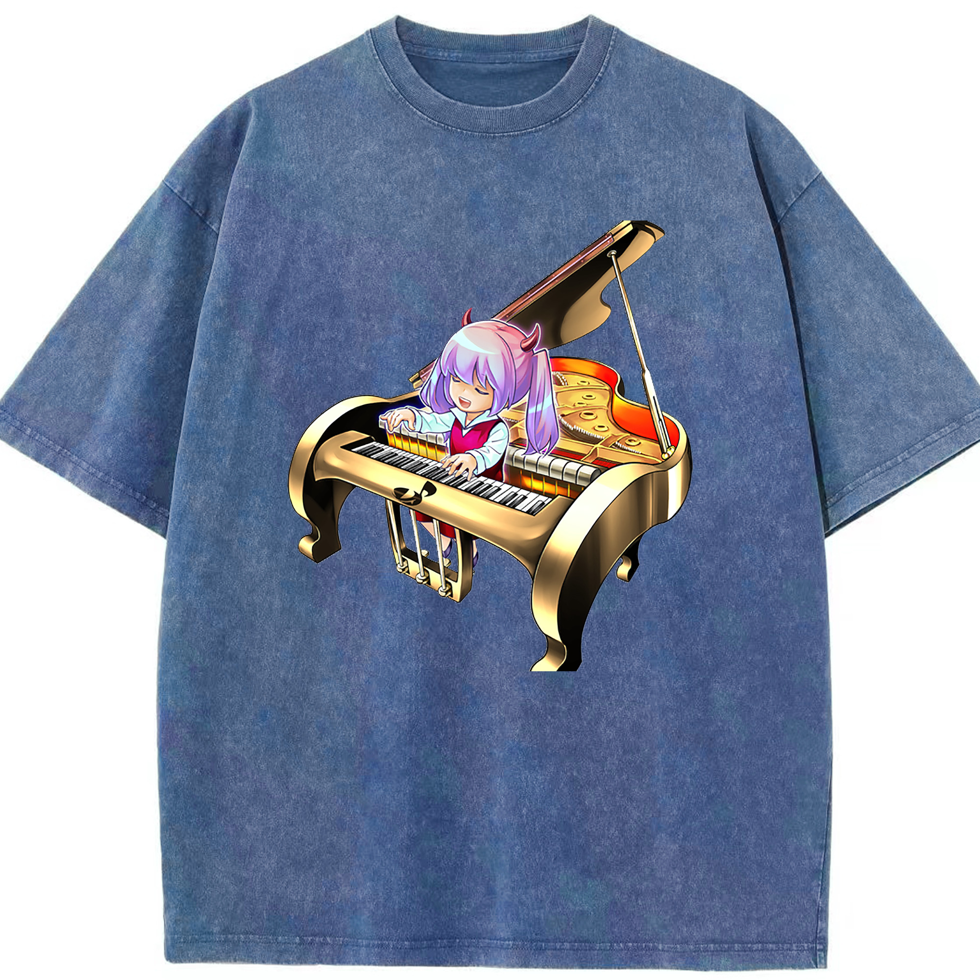 （画像用） 遊☆戯☆王 Yu-Gi-Oh! 綿100% ヴィンテージ風 半袖Tシャツ（フロントプリント）