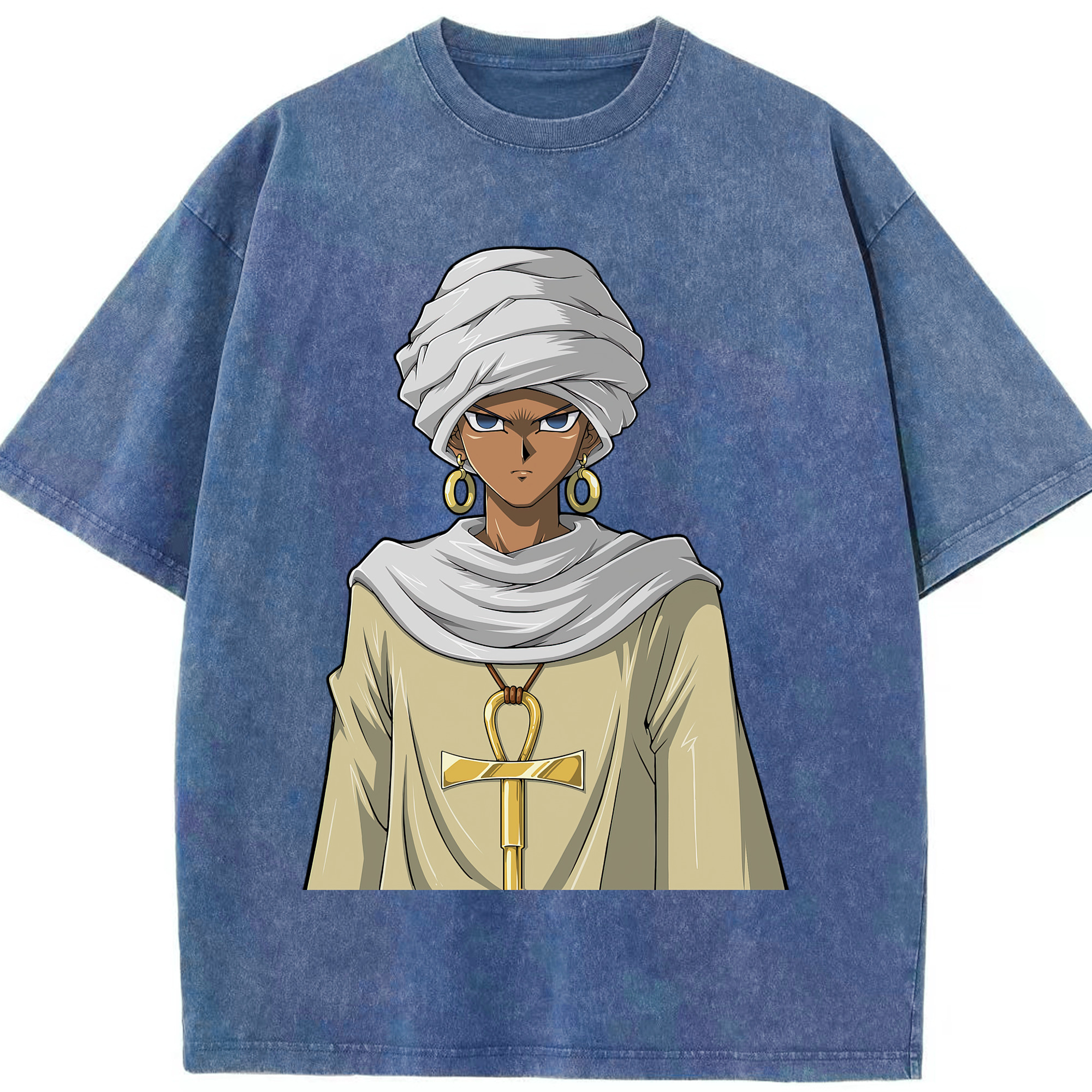 （画像用） 遊☆戯☆王 Yu-Gi-Oh! 綿100% ヴィンテージ風 半袖Tシャツ（フロントプリント）
