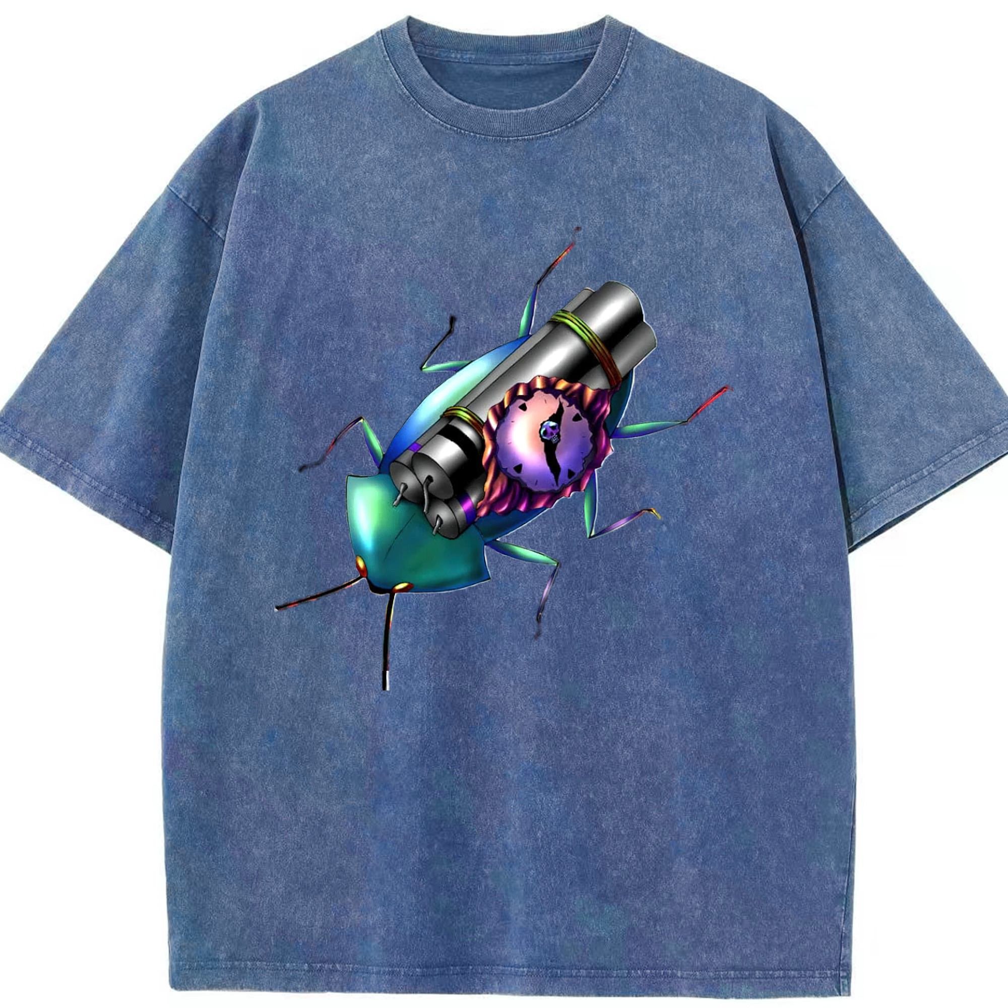 （画像用） 遊☆戯☆王 Yu-Gi-Oh! 綿100% ヴィンテージ風 半袖Tシャツ（フロントプリント）