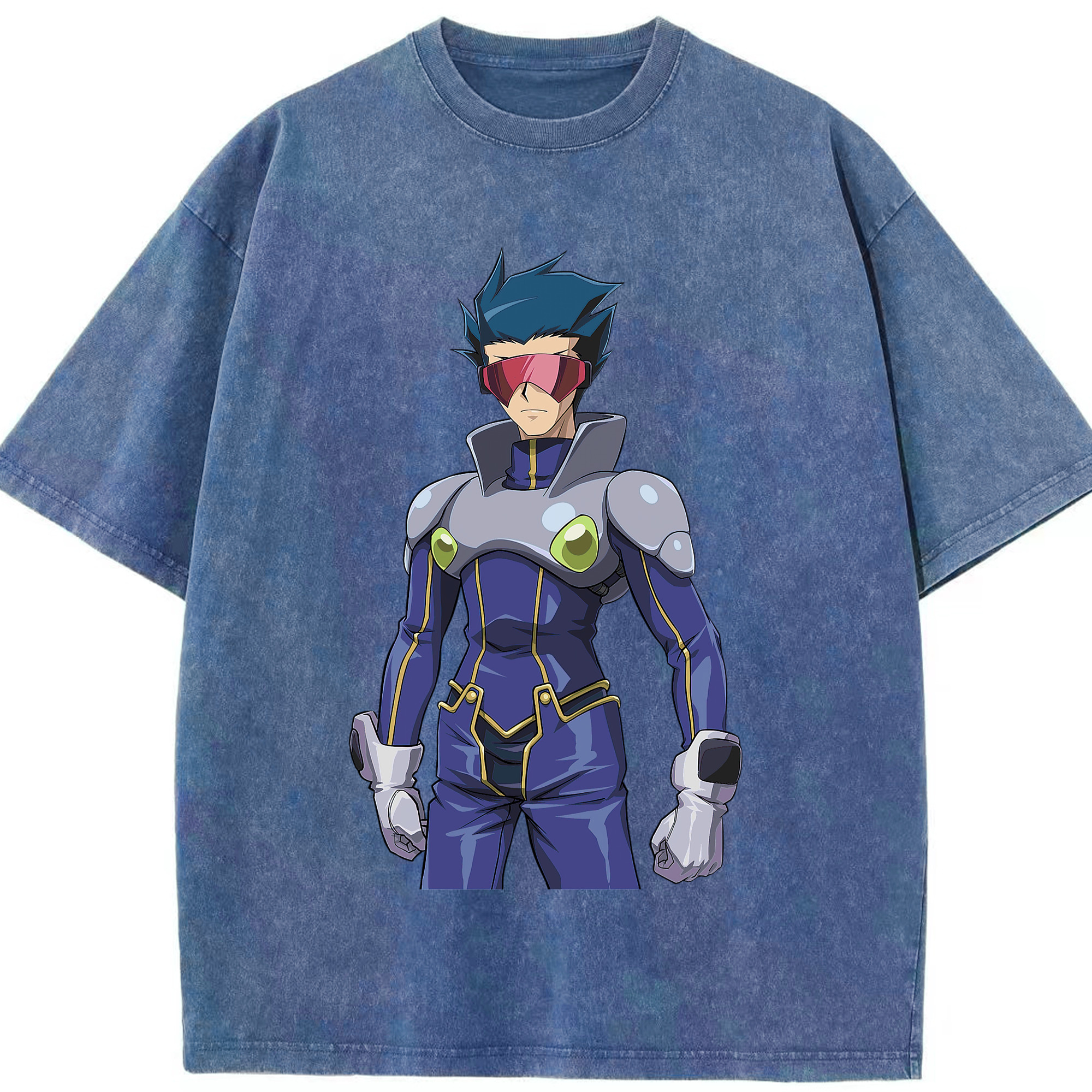（画像用） 遊☆戯☆王 Yu-Gi-Oh! 綿100% ヴィンテージ風 半袖Tシャツ（フロントプリント）