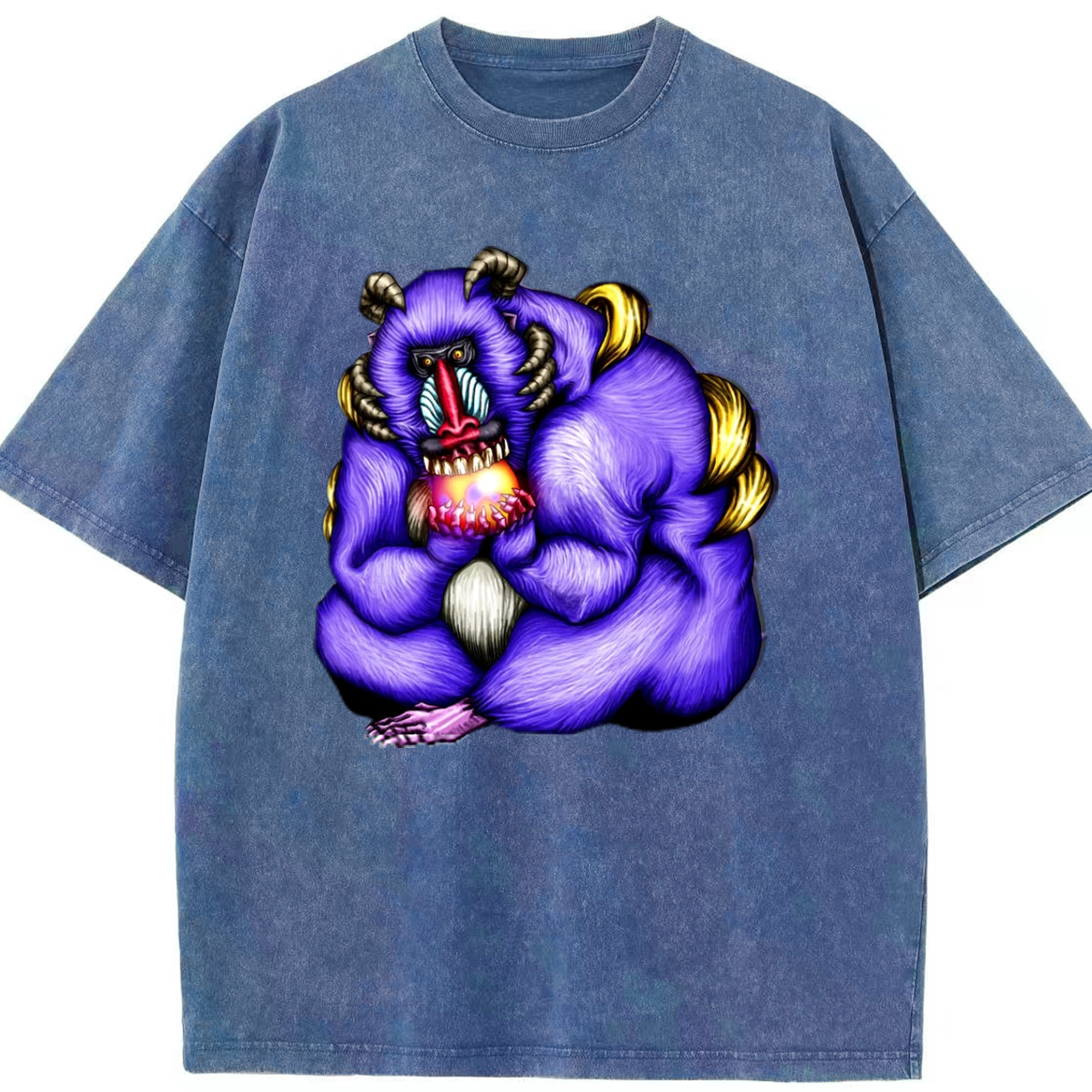 （画像用） 遊☆戯☆王 Yu-Gi-Oh! 綿100% ヴィンテージ風 半袖Tシャツ（フロントプリント）