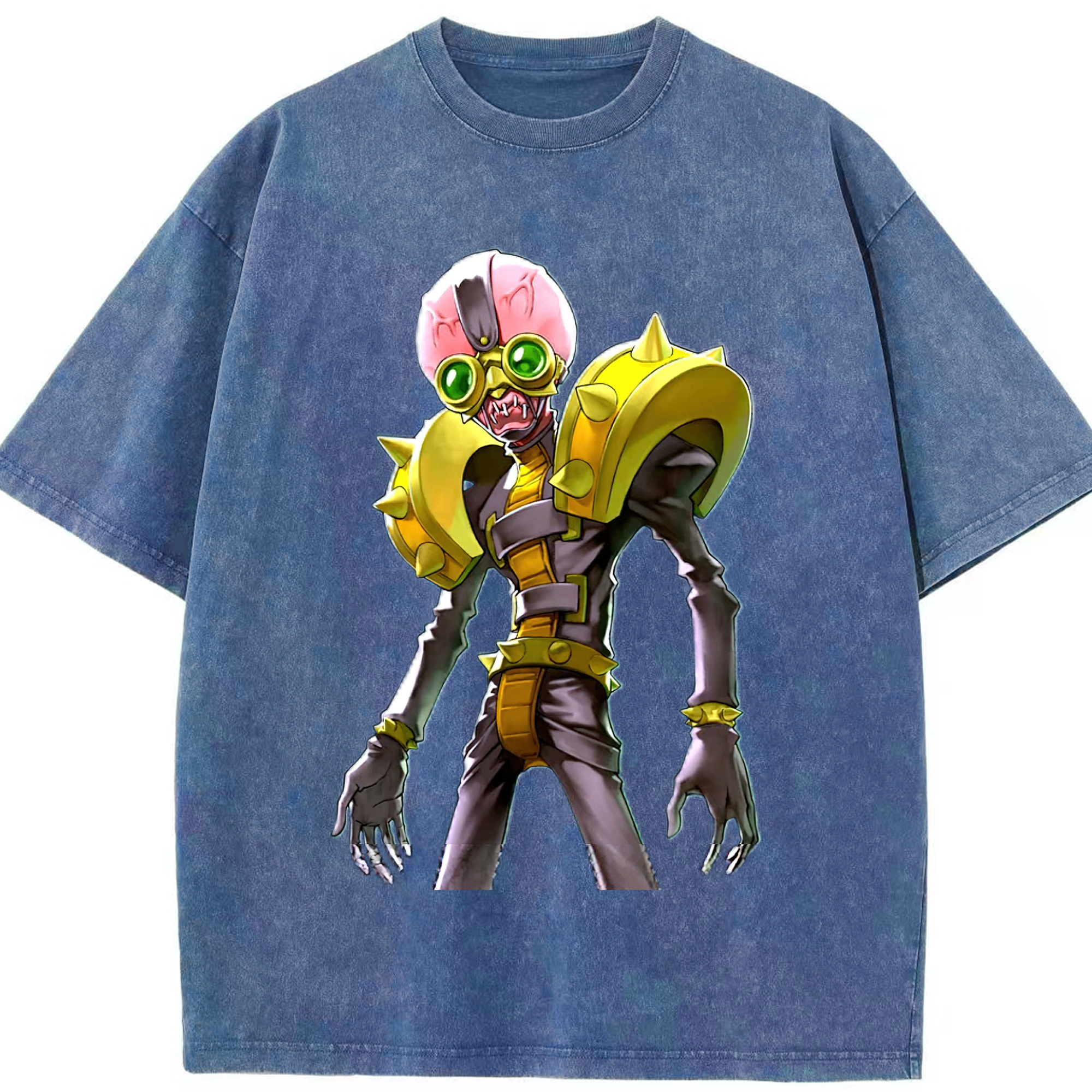 （画像用） 遊☆戯☆王 Yu-Gi-Oh! 綿100% ヴィンテージ風 半袖Tシャツ（フロントプリント）