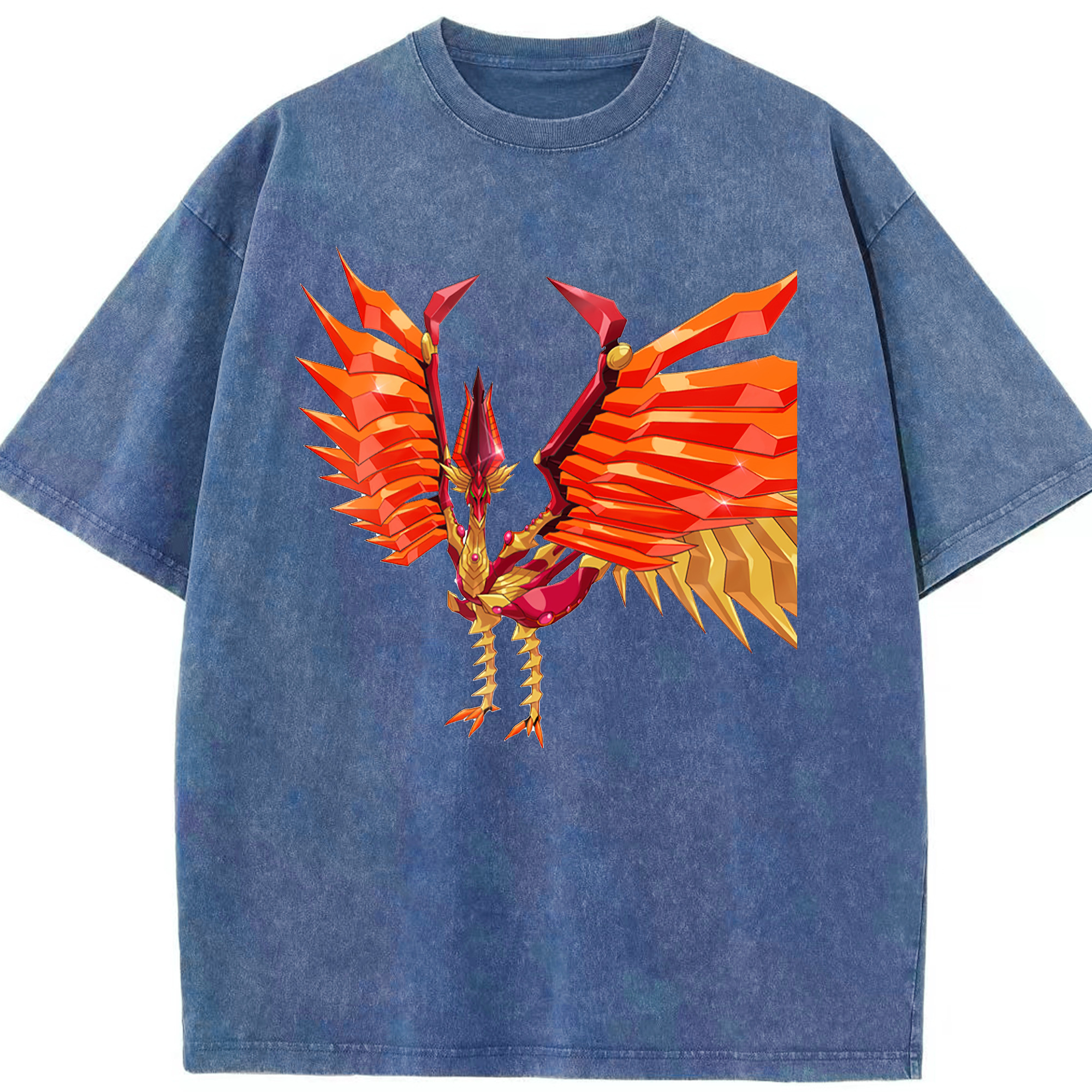 （画像用） 遊☆戯☆王 Yu-Gi-Oh! 綿100% ヴィンテージ風 半袖Tシャツ（フロントプリント）