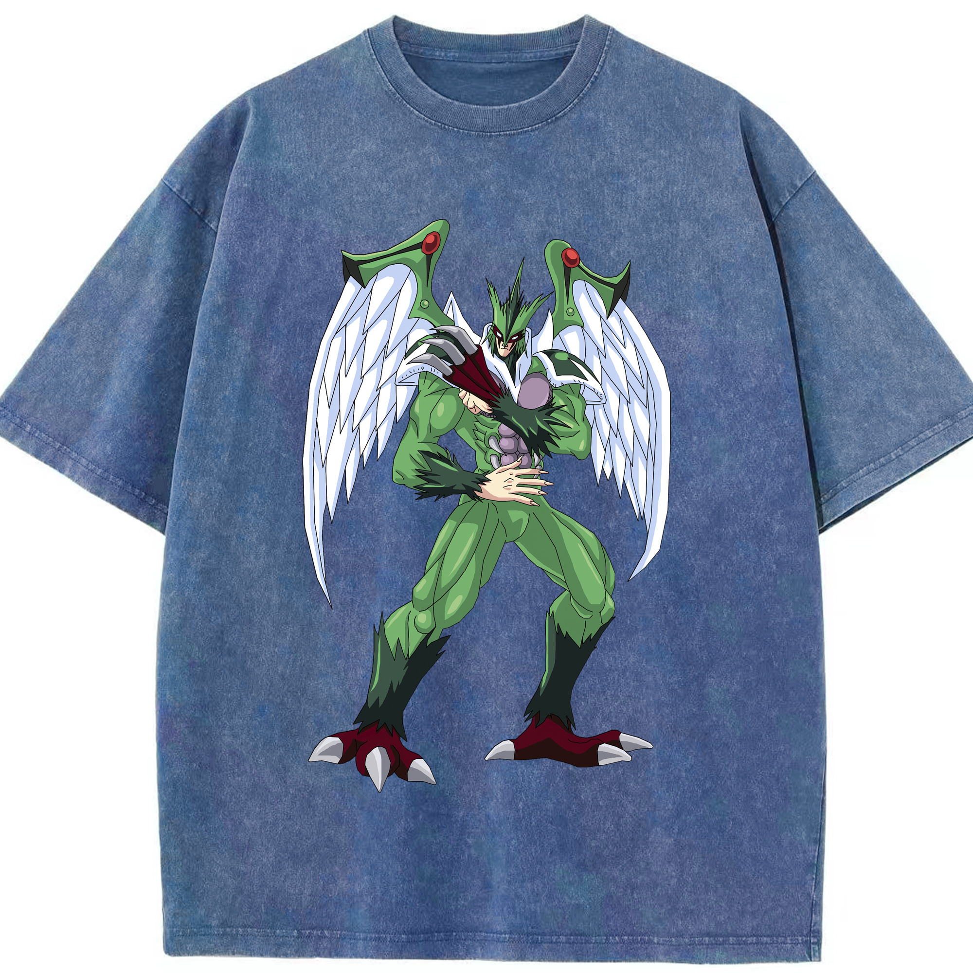 （画像用） 遊☆戯☆王 Yu-Gi-Oh! 綿100% ヴィンテージ風 半袖Tシャツ（フロントプリント）