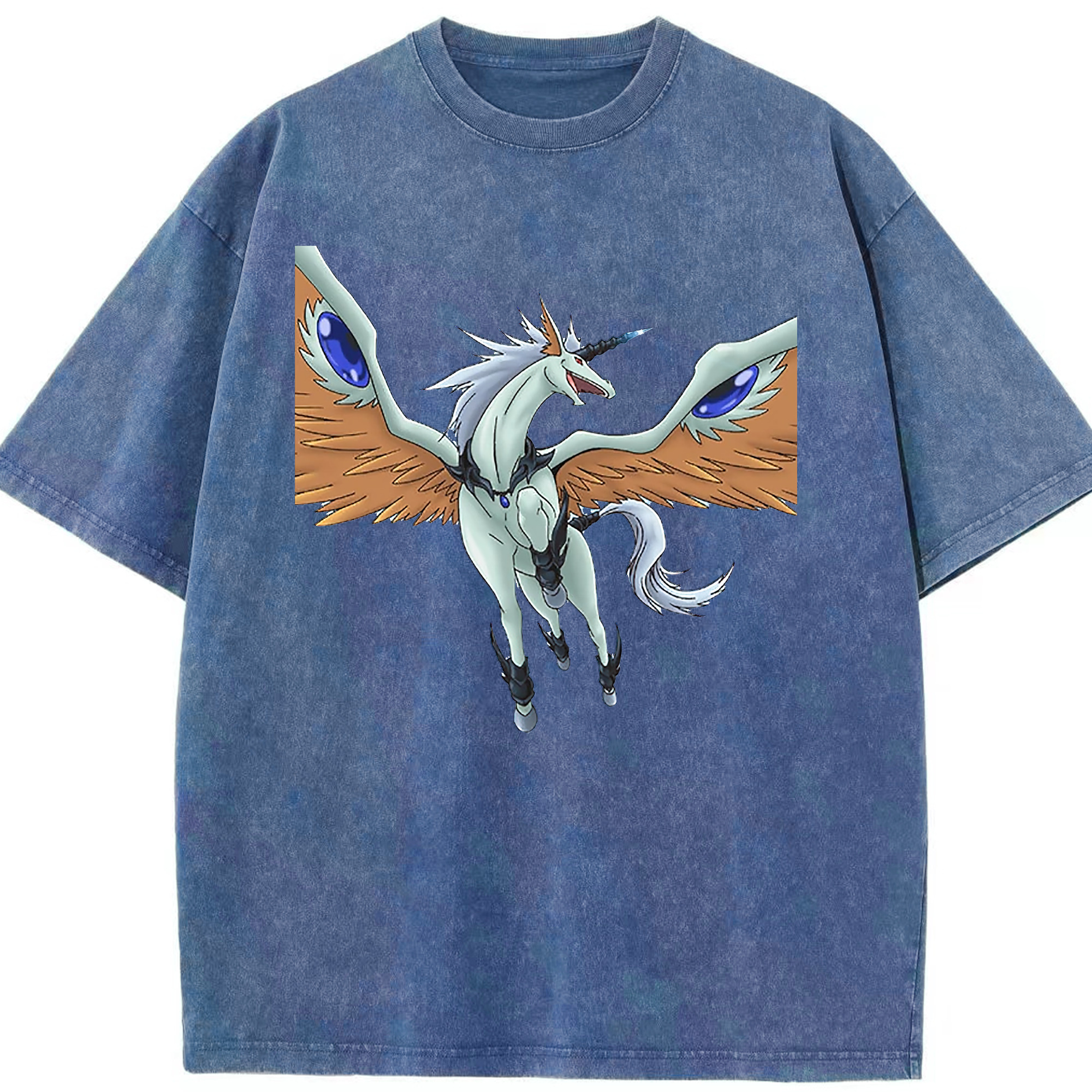 （画像用） 遊☆戯☆王 Yu-Gi-Oh! 綿100% ヴィンテージ風 半袖Tシャツ（フロントプリント）
