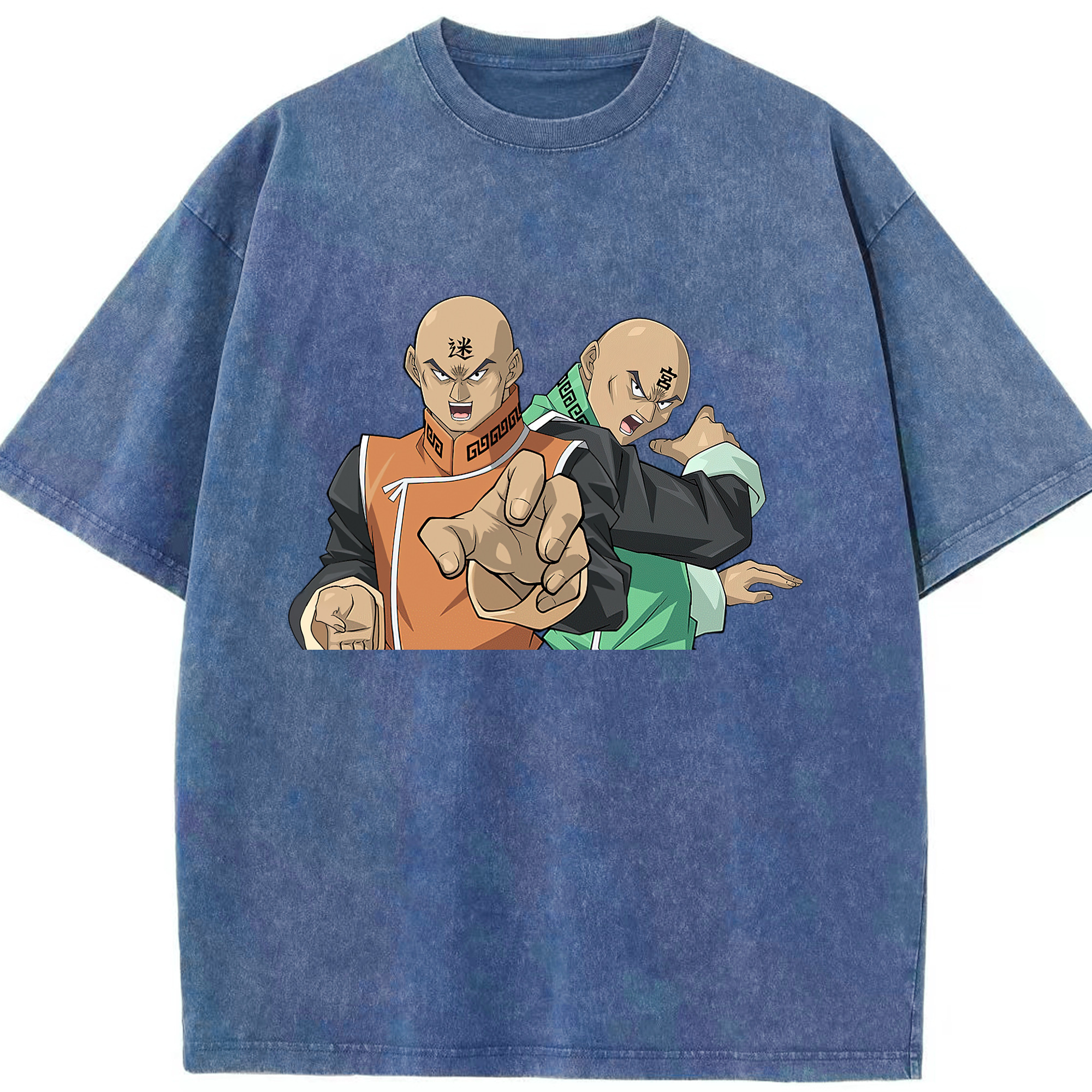 （画像用） 遊☆戯☆王 Yu-Gi-Oh! 綿100% ヴィンテージ風 半袖Tシャツ（フロントプリント）