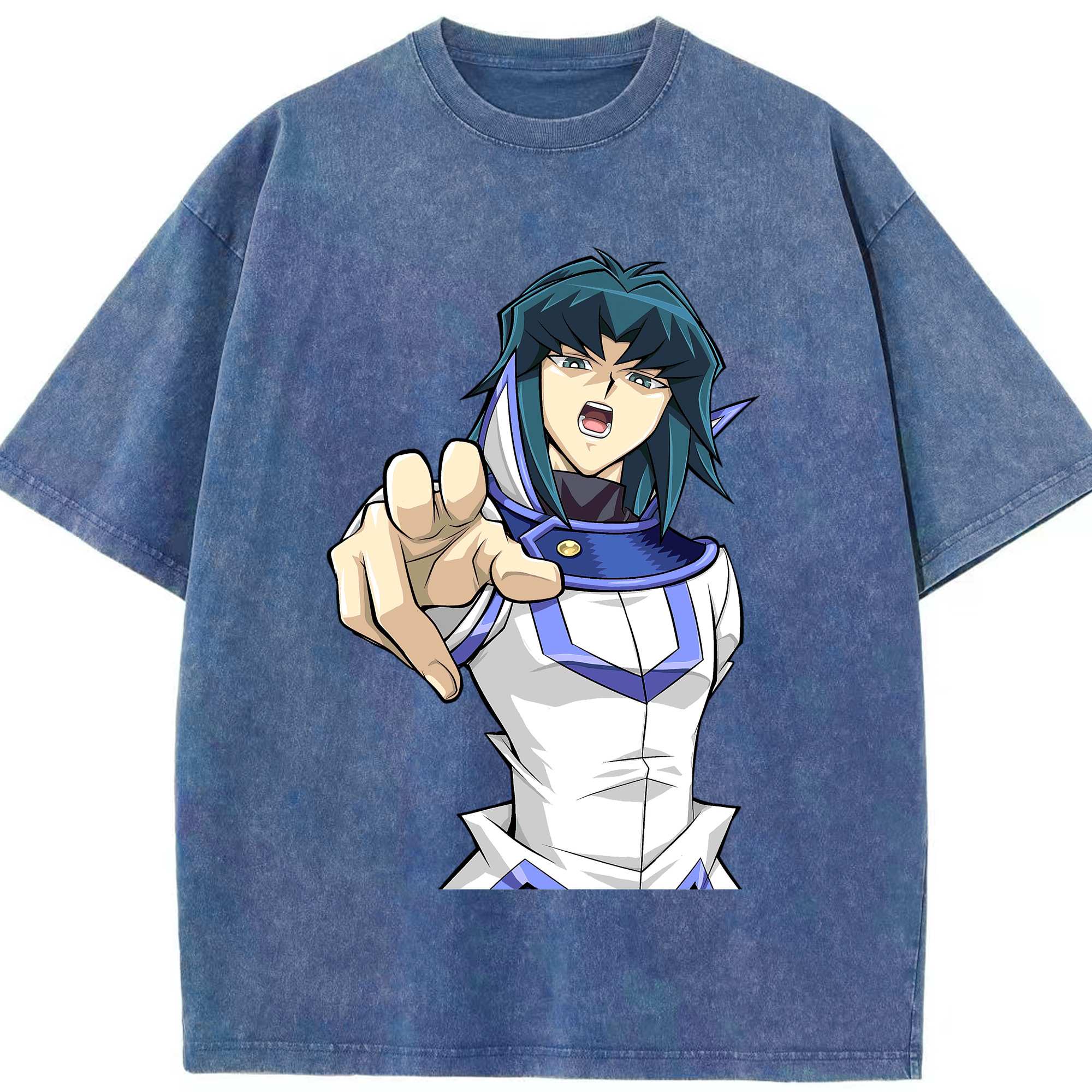 （画像用） 遊☆戯☆王 Yu-Gi-Oh! 綿100% ヴィンテージ風 半袖Tシャツ（フロントプリント）