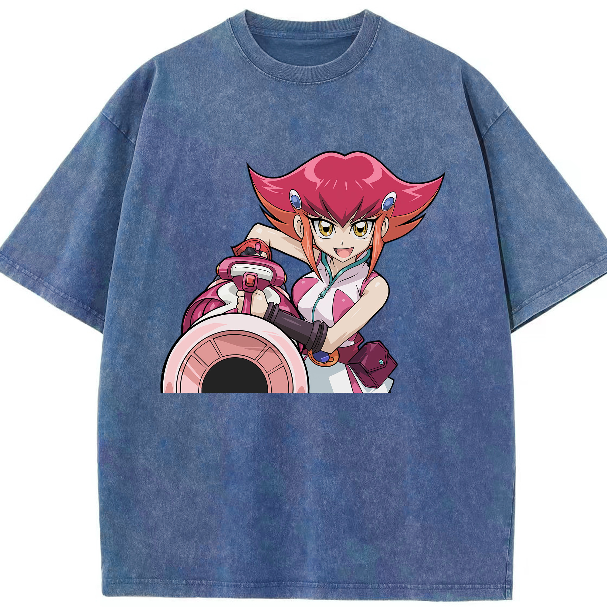 （画像用） 遊☆戯☆王 Yu-Gi-Oh! 綿100% ヴィンテージ風 半袖Tシャツ（フロントプリント）
