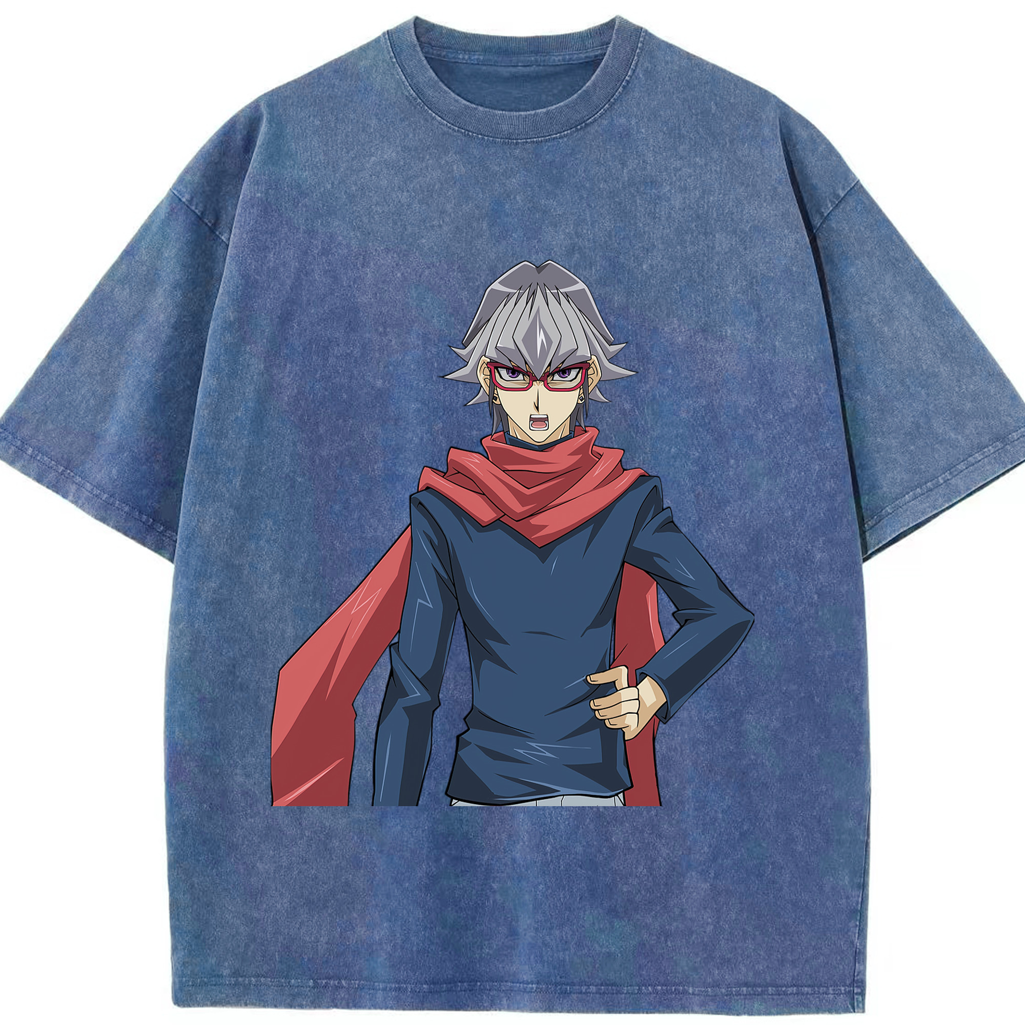（画像用） 遊☆戯☆王 Yu-Gi-Oh! 綿100% ヴィンテージ風 半袖Tシャツ（フロントプリント）