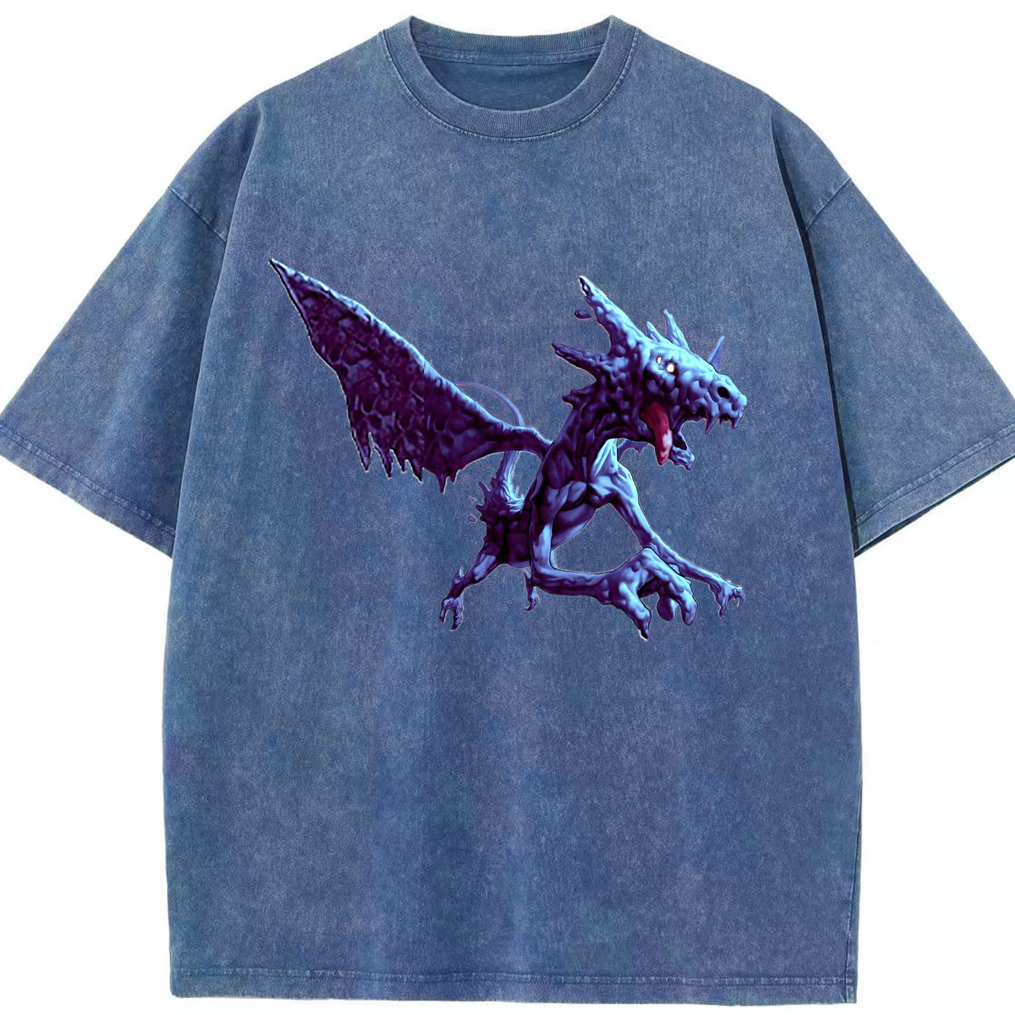 （画像用） 遊☆戯☆王 Yu-Gi-Oh! 綿100% ヴィンテージ風 半袖Tシャツ（フロントプリント）