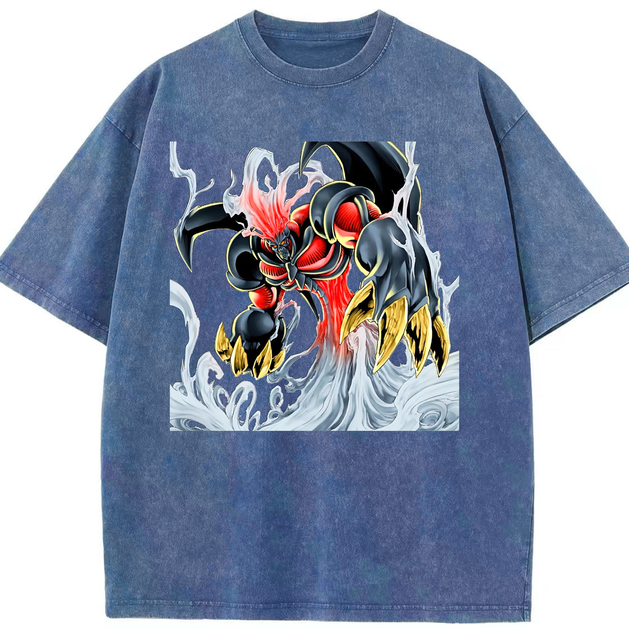 （画像用） 遊☆戯☆王 Yu-Gi-Oh! 綿100% ヴィンテージ風 半袖Tシャツ（フロントプリント）