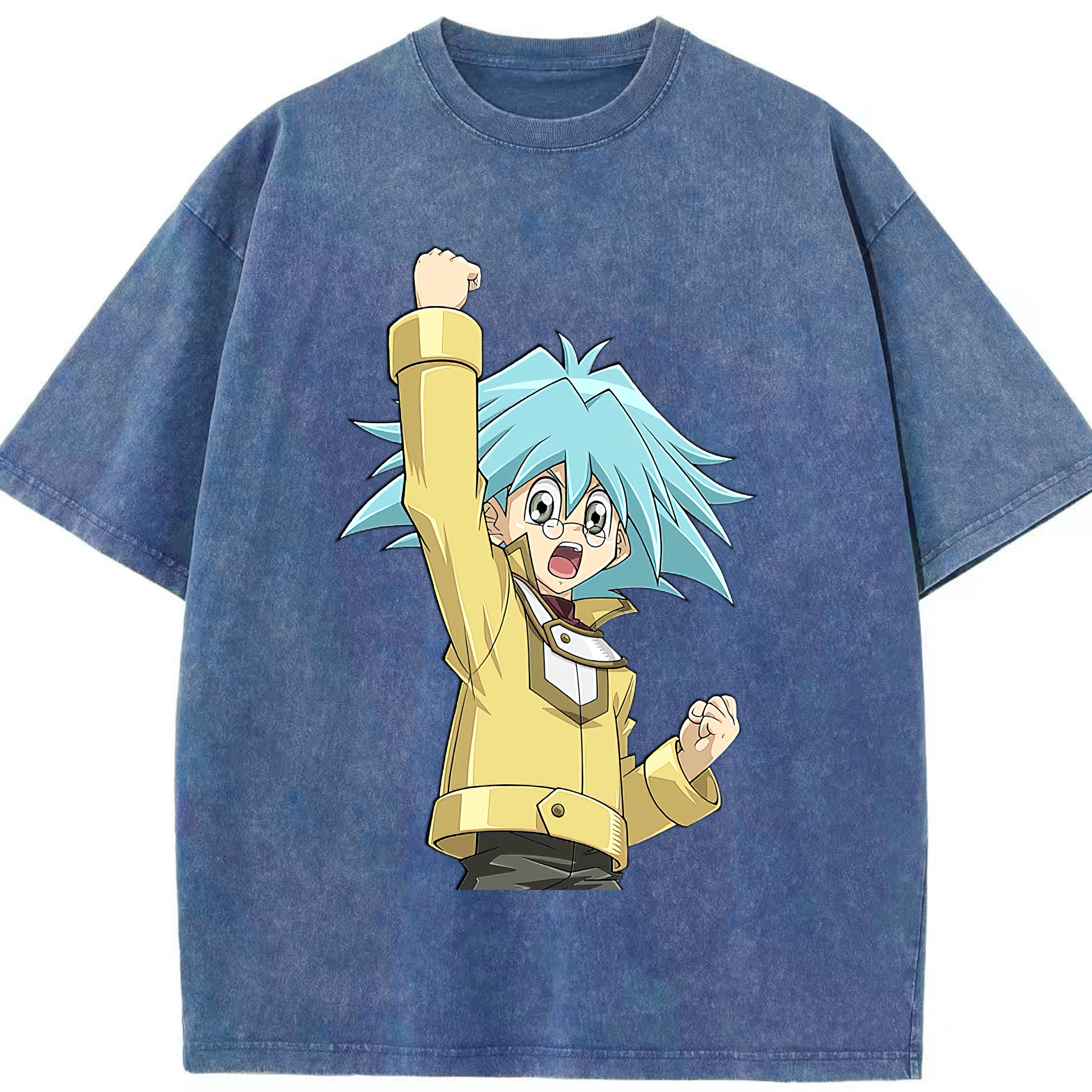 （画像用） 遊☆戯☆王 Yu-Gi-Oh! 綿100% ヴィンテージ風 半袖Tシャツ（フロントプリント）
