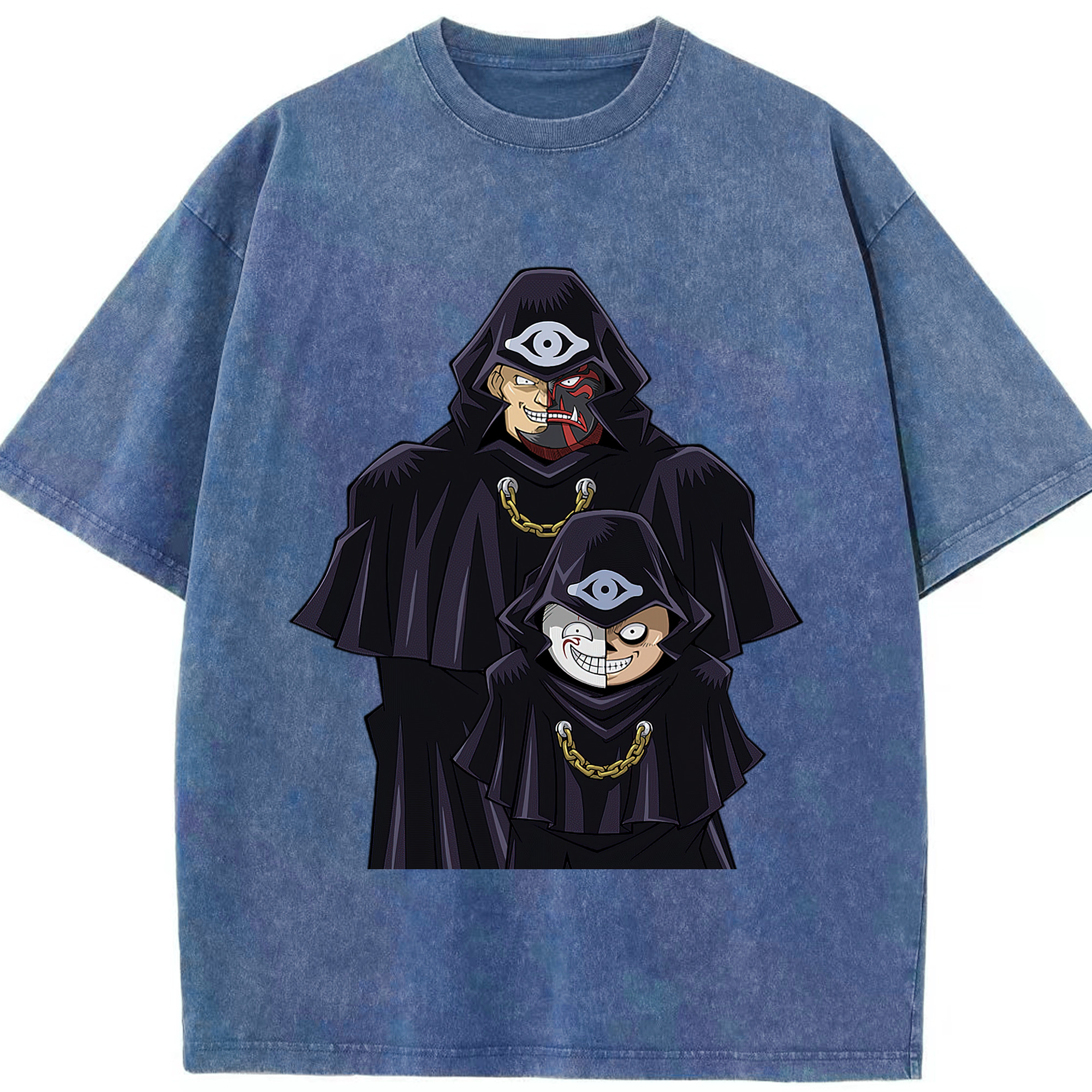 （画像用） 遊☆戯☆王 Yu-Gi-Oh! 綿100% ヴィンテージ風 半袖Tシャツ（フロントプリント）