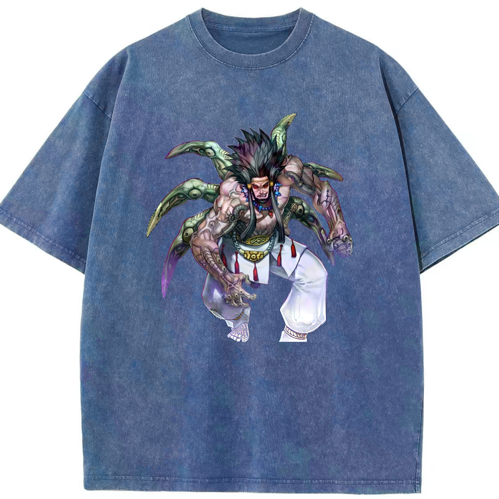（画像用） 遊☆戯☆王 Yu-Gi-Oh! 綿100% ヴィンテージ風 半袖Tシャツ（フロントプリント）