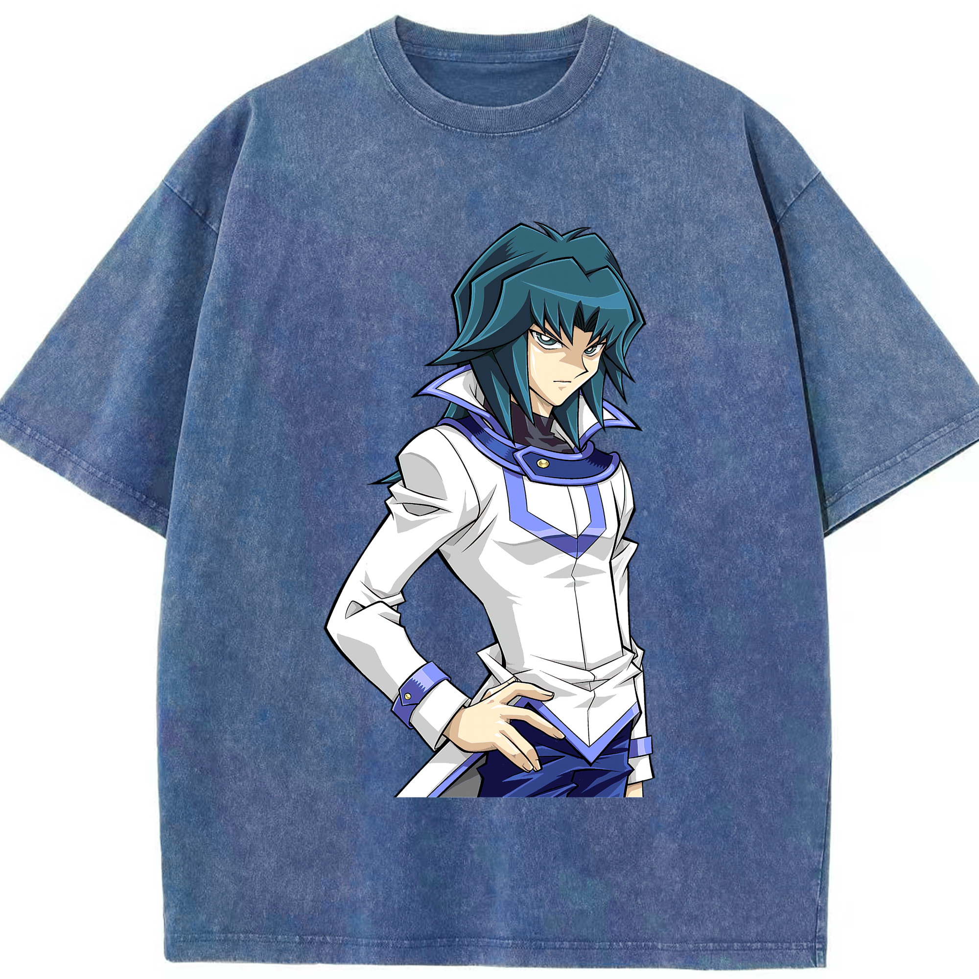 （画像用） 遊☆戯☆王 Yu-Gi-Oh! 綿100% ヴィンテージ風 半袖Tシャツ（フロントプリント）