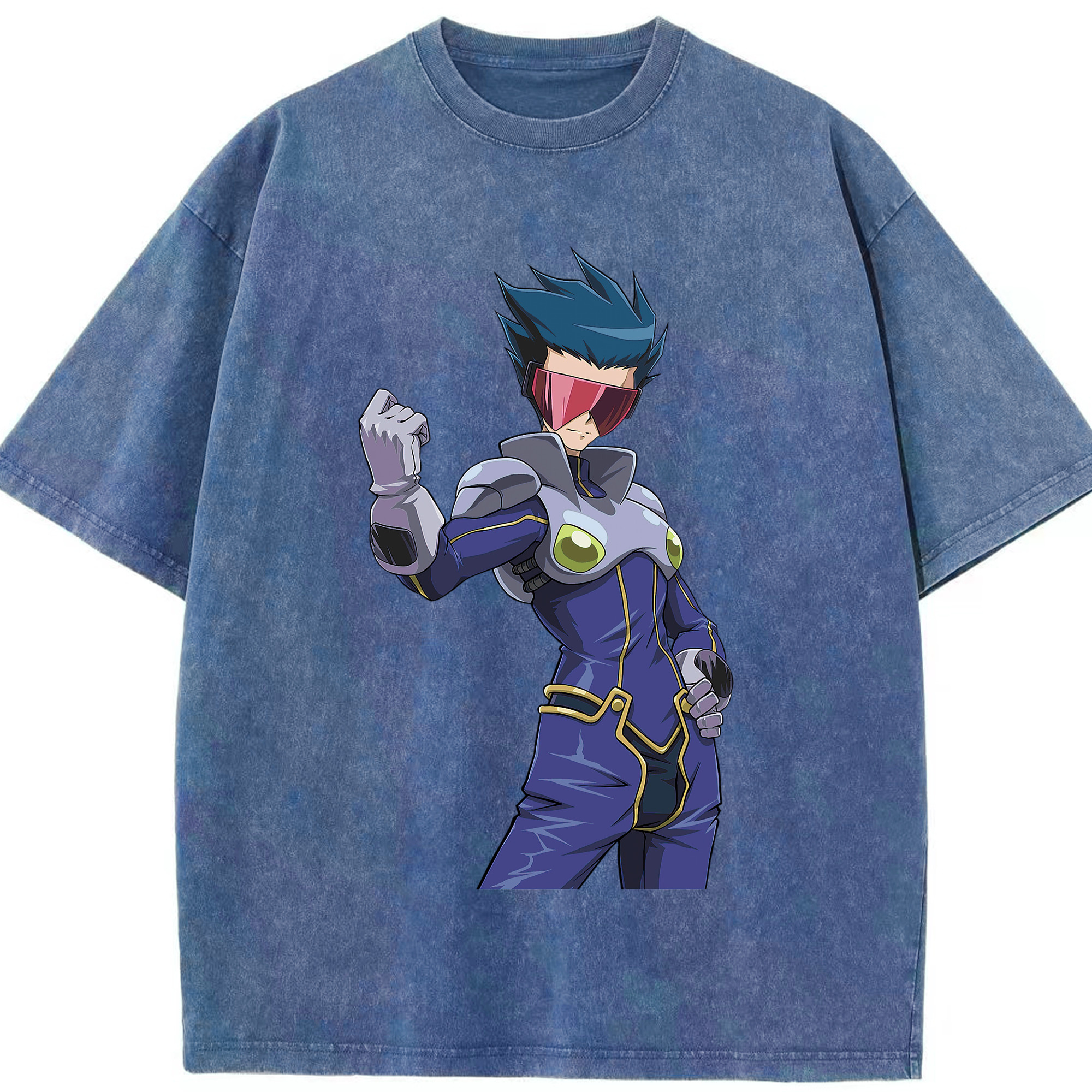 （画像用） 遊☆戯☆王 Yu-Gi-Oh! 綿100% ヴィンテージ風 半袖Tシャツ（フロントプリント）