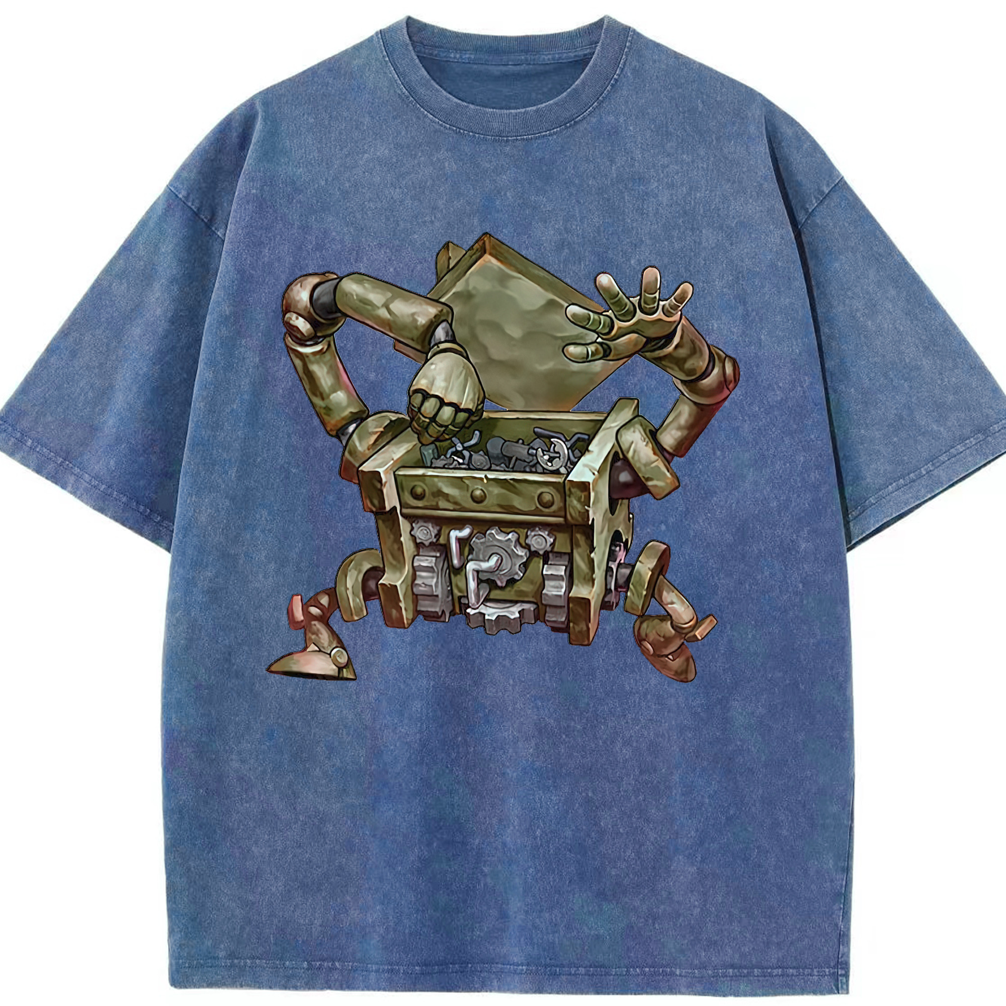 （画像用） 遊☆戯☆王 Yu-Gi-Oh! 綿100% ヴィンテージ風 半袖Tシャツ（フロントプリント）