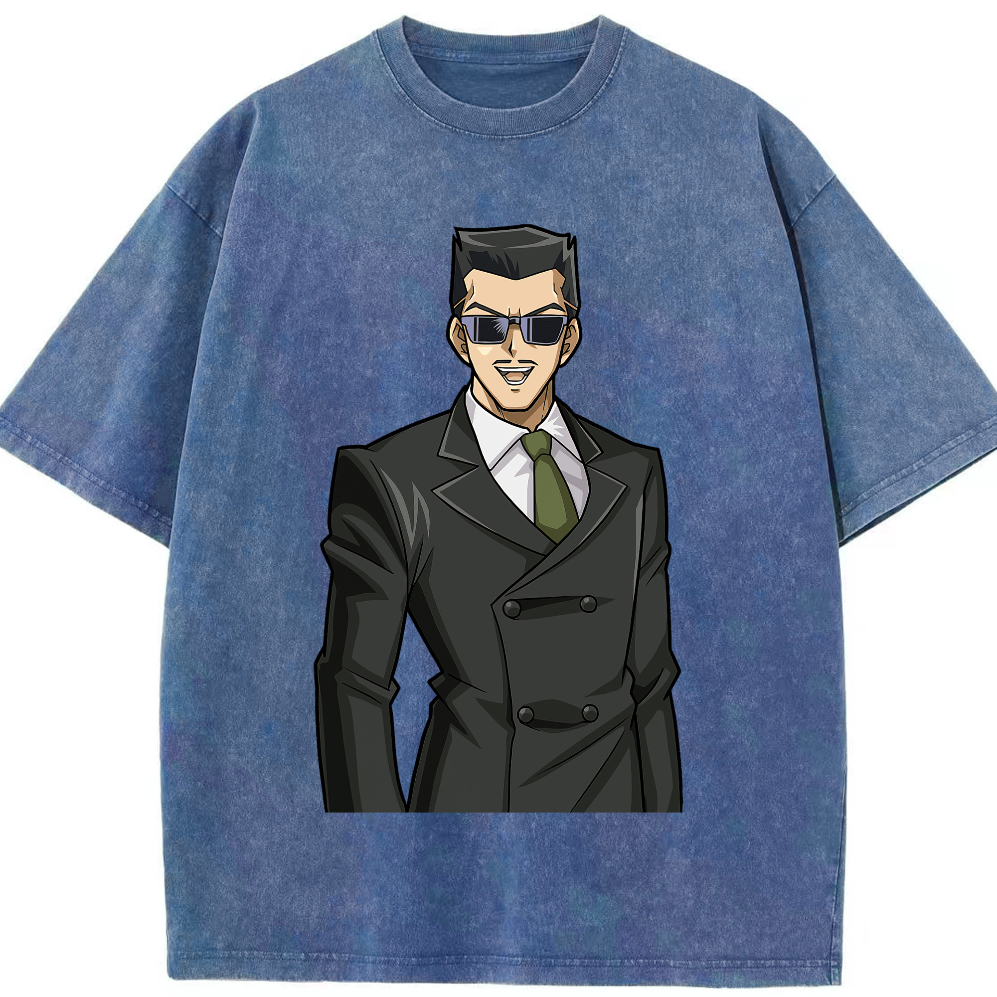 （画像用） 遊☆戯☆王 Yu-Gi-Oh! 綿100% ヴィンテージ風 半袖Tシャツ（フロントプリント）