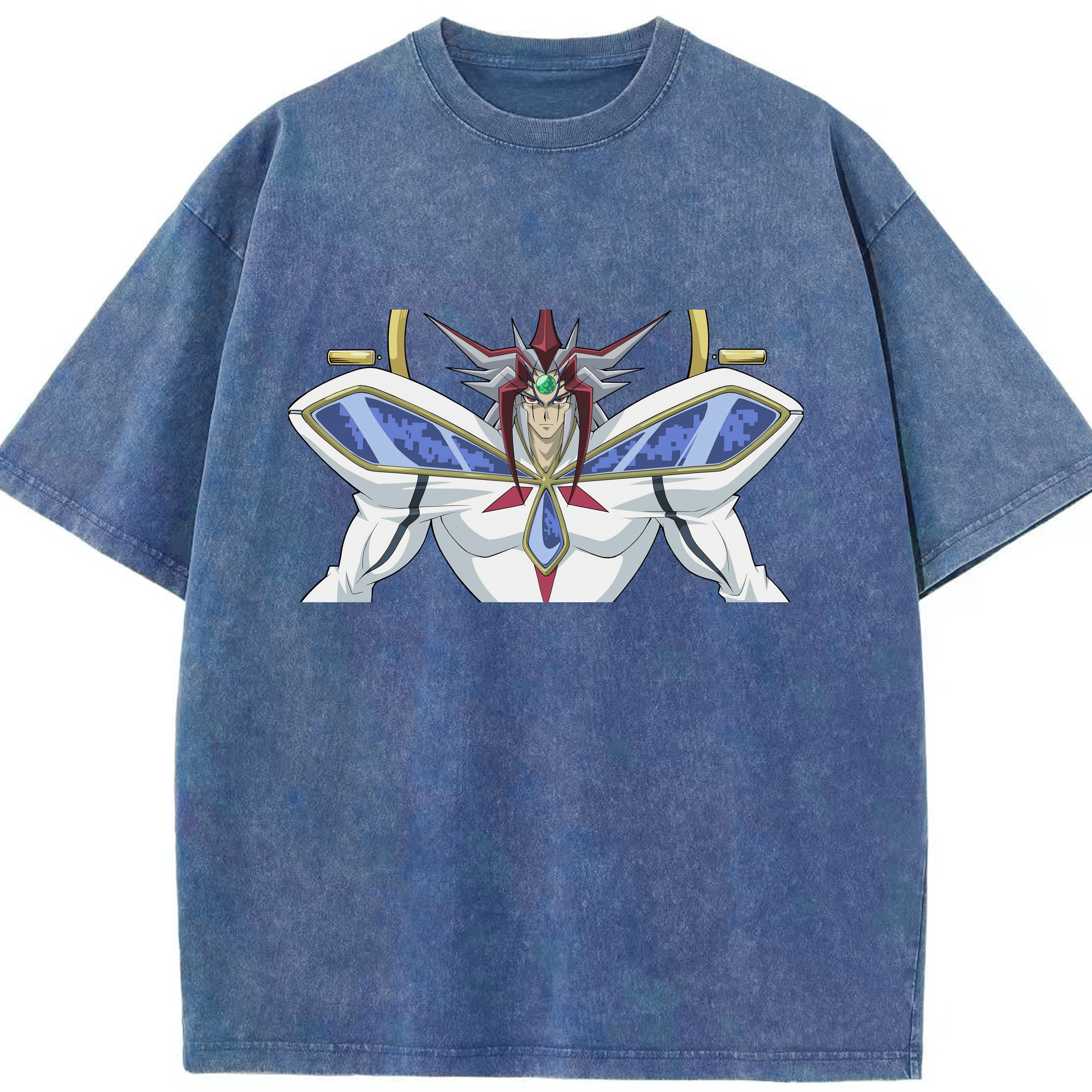 （画像用） 遊☆戯☆王 Yu-Gi-Oh! 綿100% ヴィンテージ風 半袖Tシャツ（フロントプリント）