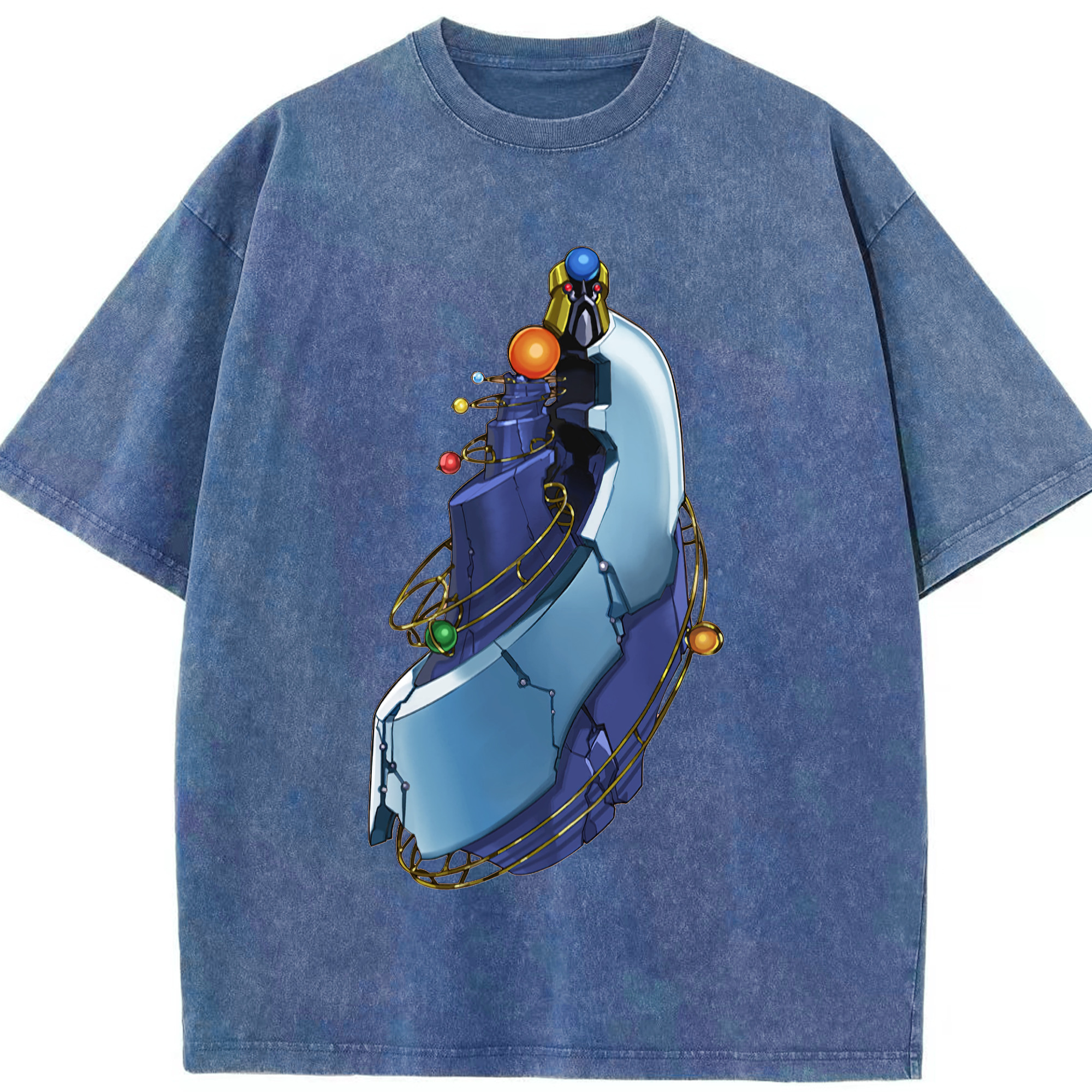 （画像用） 遊☆戯☆王 Yu-Gi-Oh! 綿100% ヴィンテージ風 半袖Tシャツ（フロントプリント）