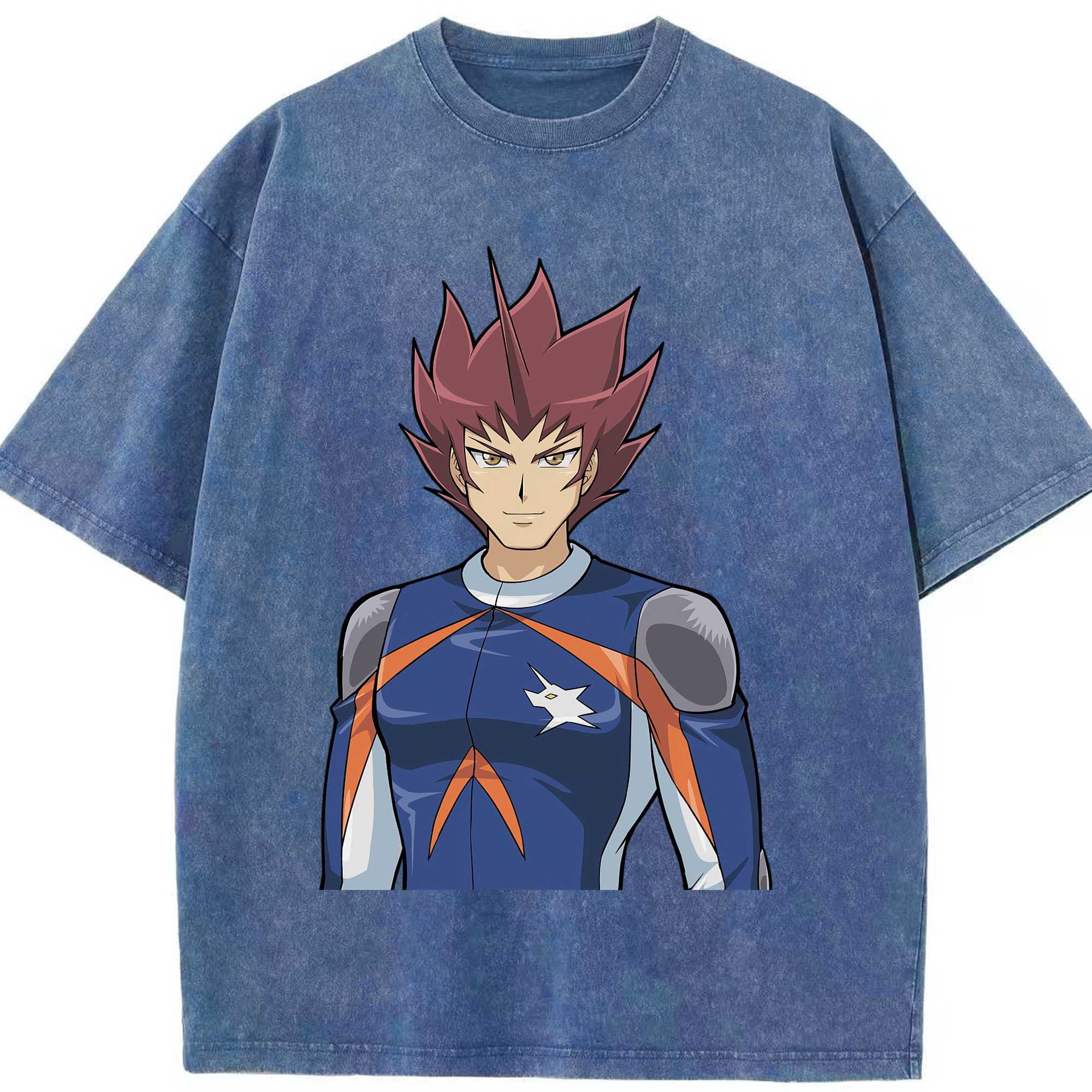 （画像用） 遊☆戯☆王 Yu-Gi-Oh! 綿100% ヴィンテージ風 半袖Tシャツ（フロントプリント）