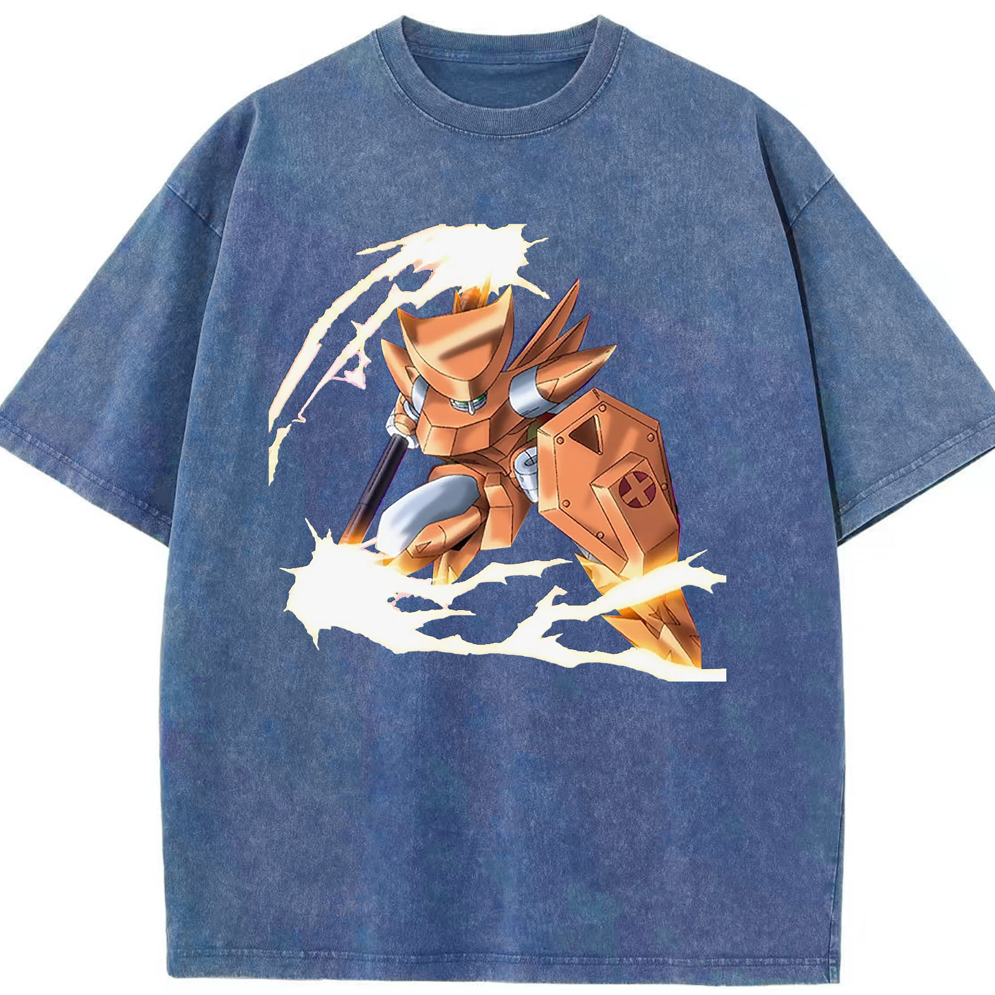 （画像用） 遊☆戯☆王 Yu-Gi-Oh! 綿100% ヴィンテージ風 半袖Tシャツ（フロントプリント）