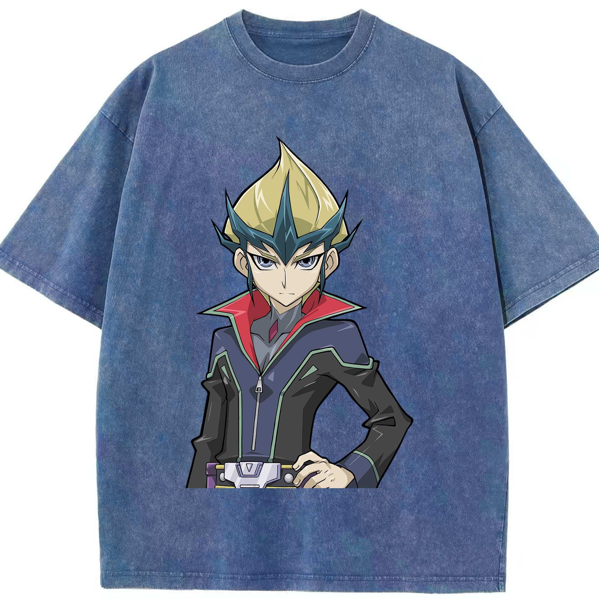 （画像用） 遊☆戯☆王 Yu-Gi-Oh! 綿100% ヴィンテージ風 半袖Tシャツ（フロントプリント）