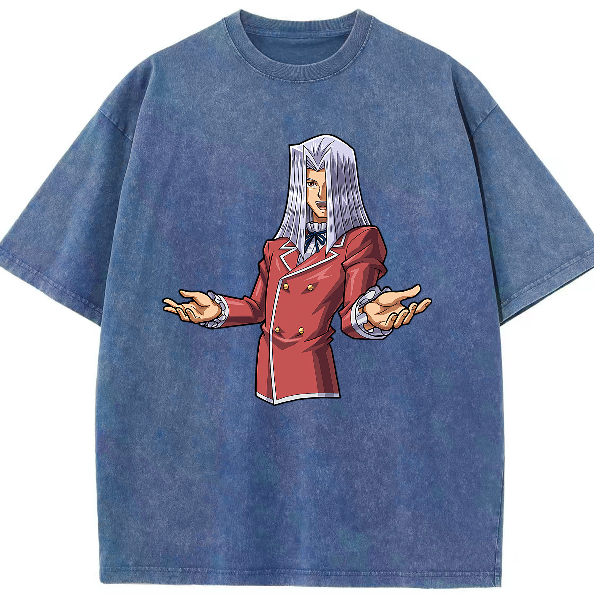 （画像用） 遊☆戯☆王 Yu-Gi-Oh! 綿100% ヴィンテージ風 半袖Tシャツ（フロントプリント）