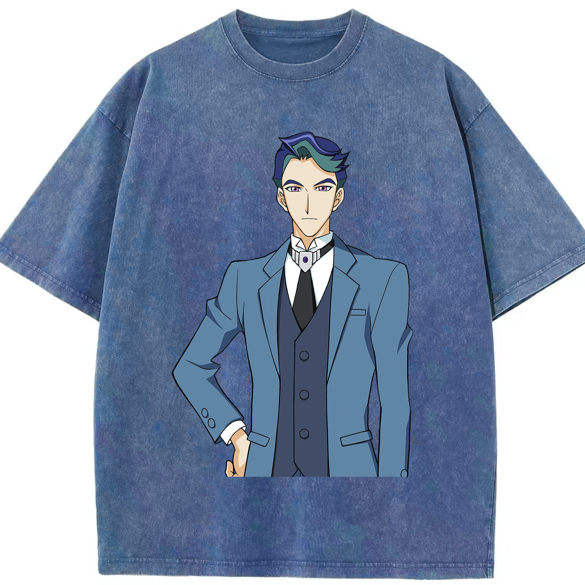 （画像用） 遊☆戯☆王 Yu-Gi-Oh! 綿100% ヴィンテージ風 半袖Tシャツ（フロントプリント）