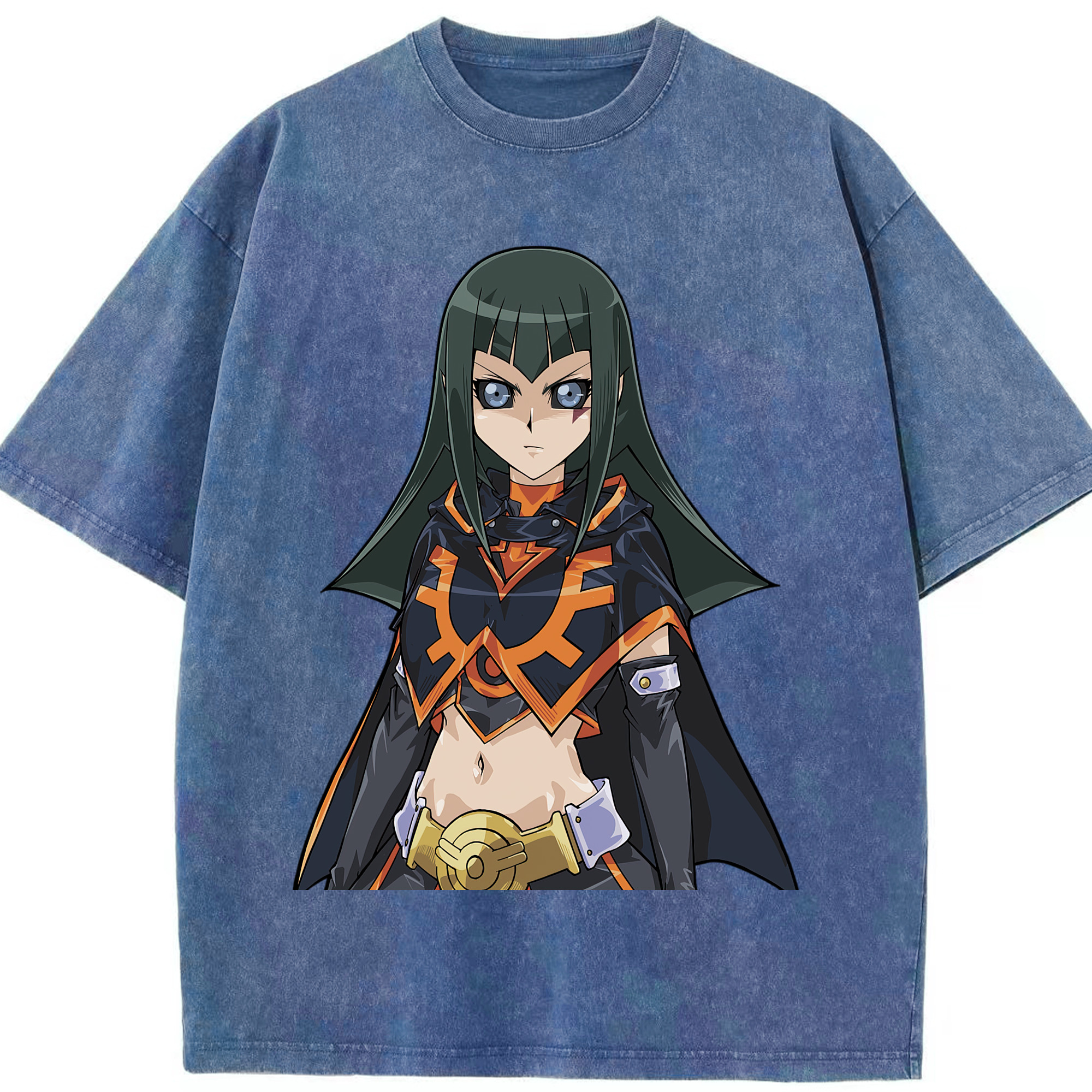 （画像用） 遊☆戯☆王 Yu-Gi-Oh! 綿100% ヴィンテージ風 半袖Tシャツ（フロントプリント）