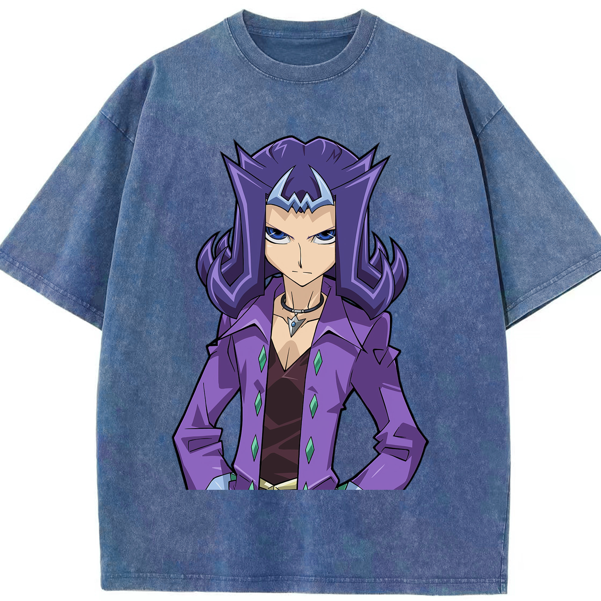 （画像用） 遊☆戯☆王 Yu-Gi-Oh! 綿100% ヴィンテージ風 半袖Tシャツ（フロントプリント）