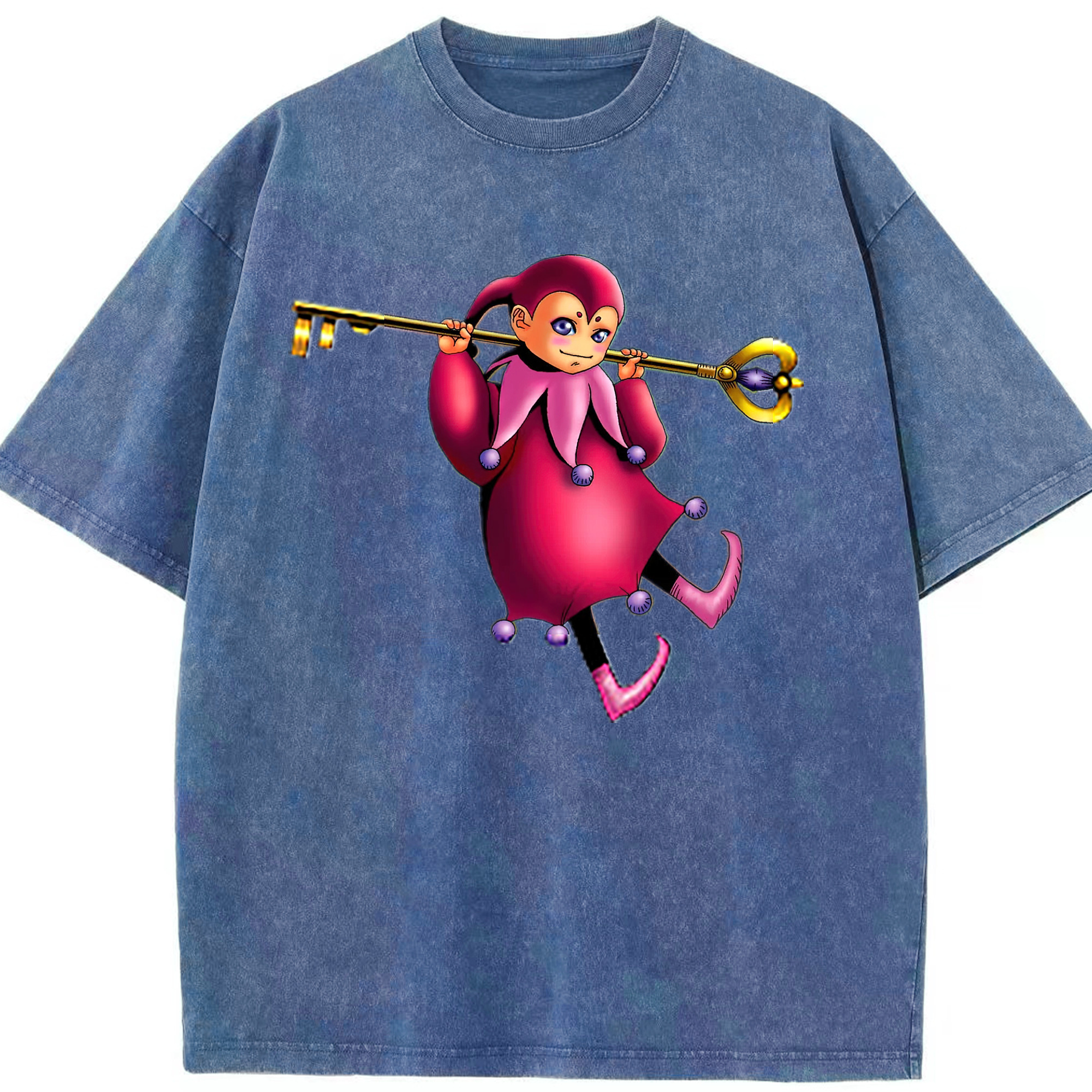 （画像用） 遊☆戯☆王 Yu-Gi-Oh! 綿100% ヴィンテージ風 半袖Tシャツ（フロントプリント）