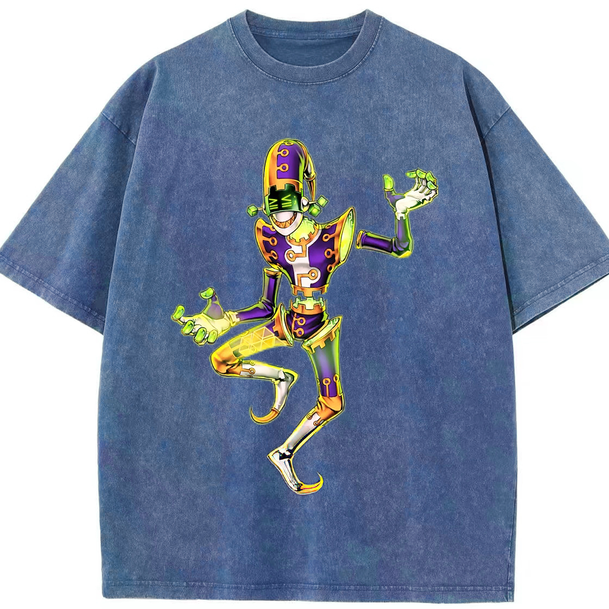 （画像用） 遊☆戯☆王 Yu-Gi-Oh! 綿100% ヴィンテージ風 半袖Tシャツ（フロントプリント）