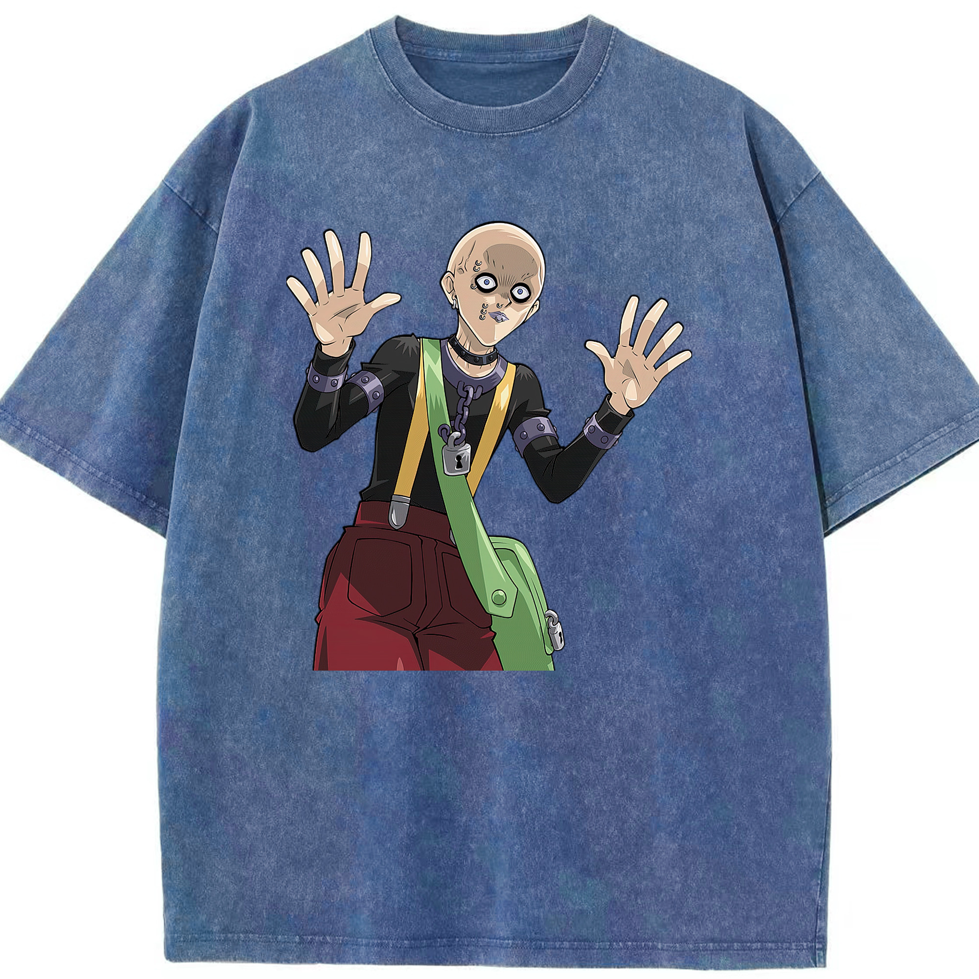 （画像用） 遊☆戯☆王 Yu-Gi-Oh! 綿100% ヴィンテージ風 半袖Tシャツ（フロントプリント）