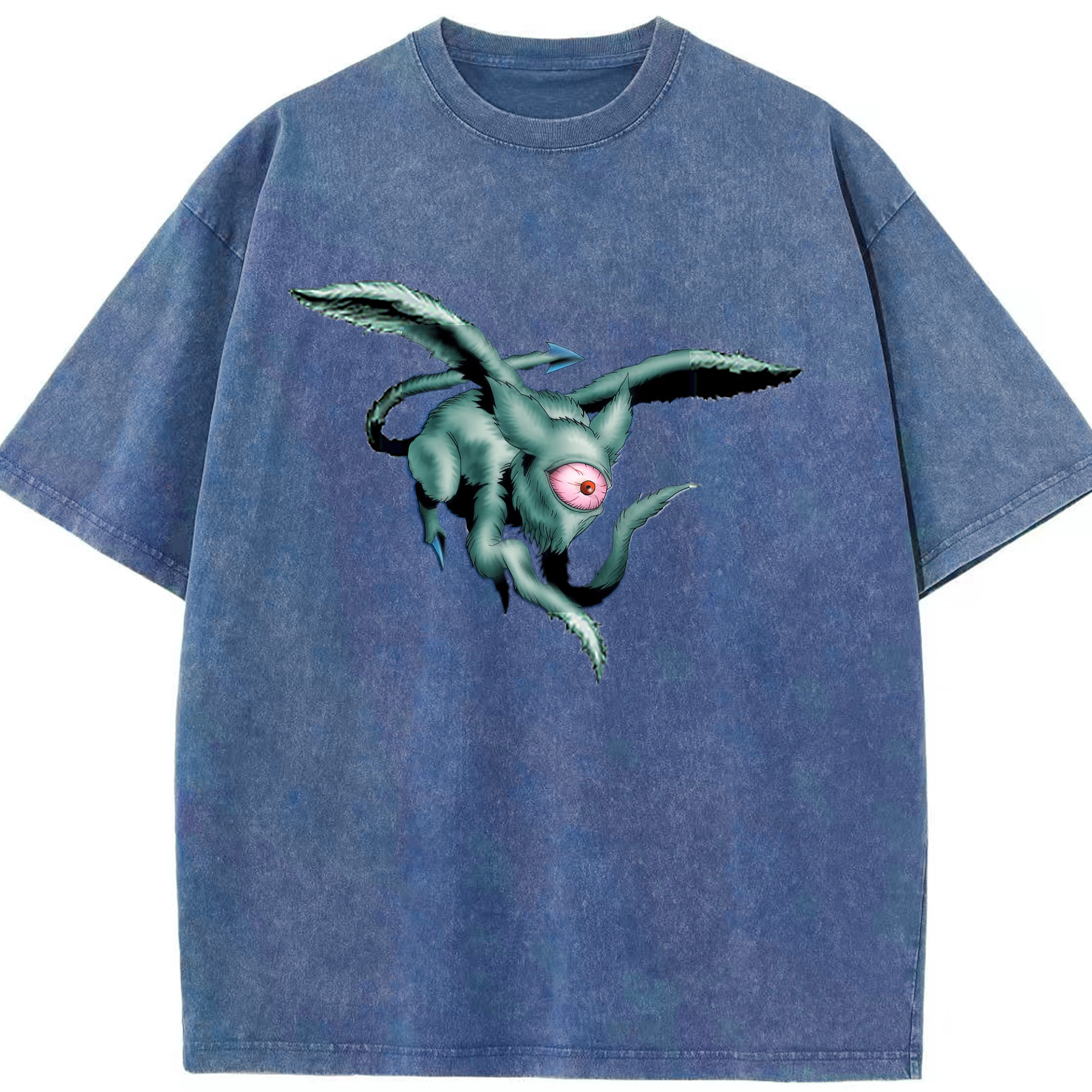 （画像用） 遊☆戯☆王 Yu-Gi-Oh! 綿100% ヴィンテージ風 半袖Tシャツ（フロントプリント）