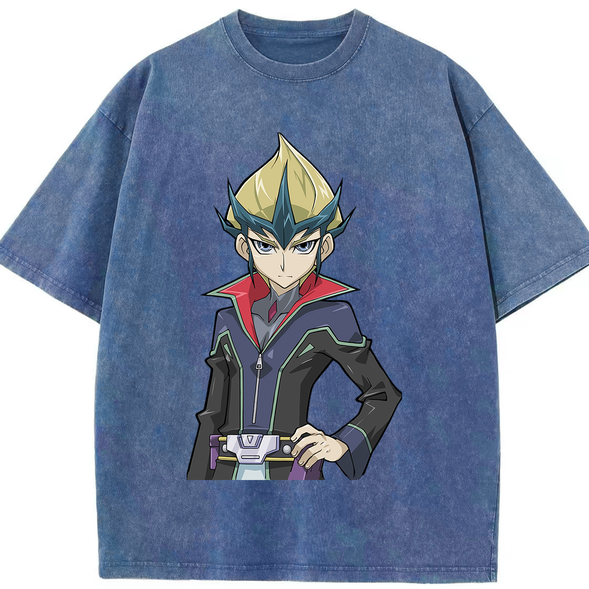 （画像用） 遊☆戯☆王 Yu-Gi-Oh! 綿100% ヴィンテージ風 半袖Tシャツ（フロントプリント）
