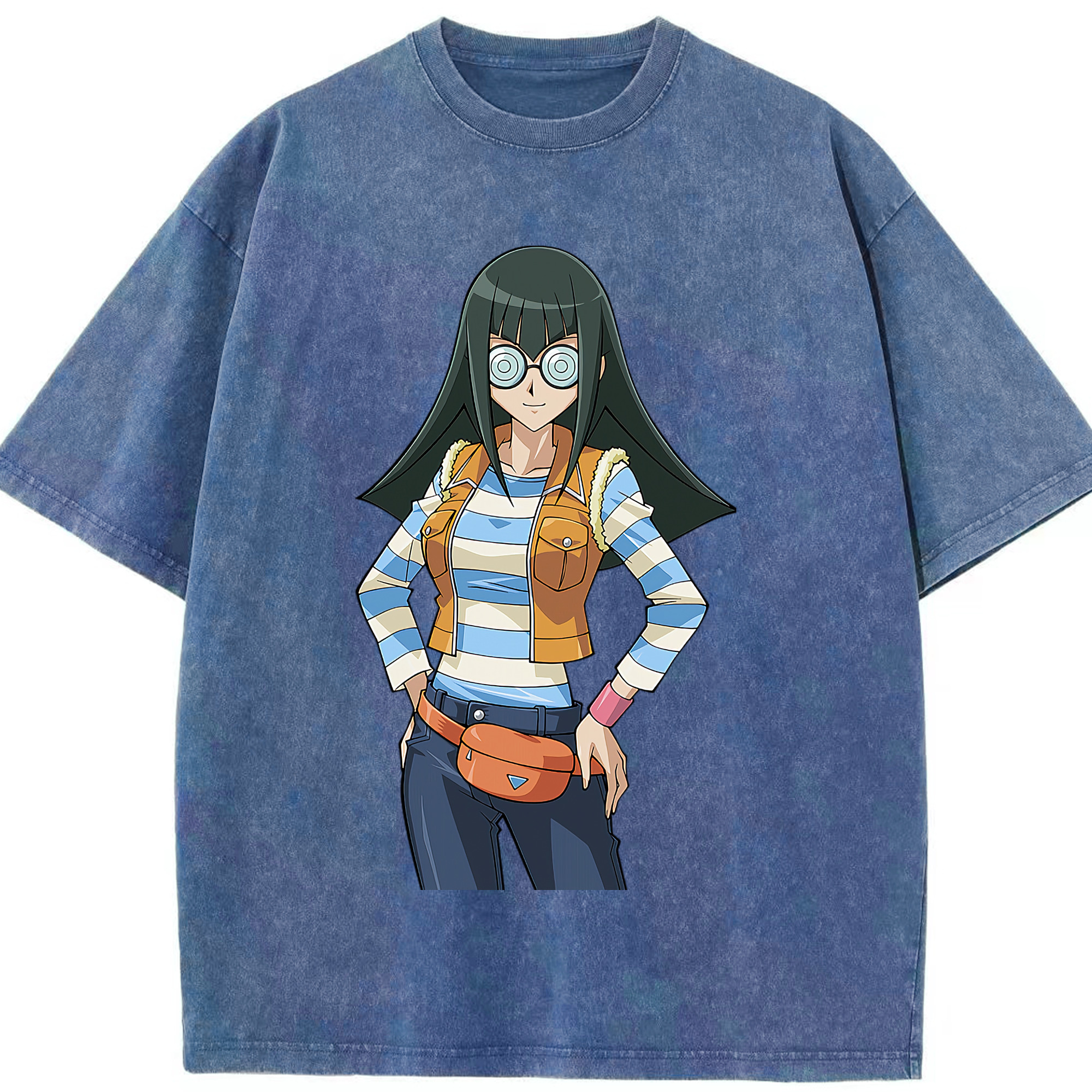 （画像用） 遊☆戯☆王 Yu-Gi-Oh! 綿100% ヴィンテージ風 半袖Tシャツ（フロントプリント）