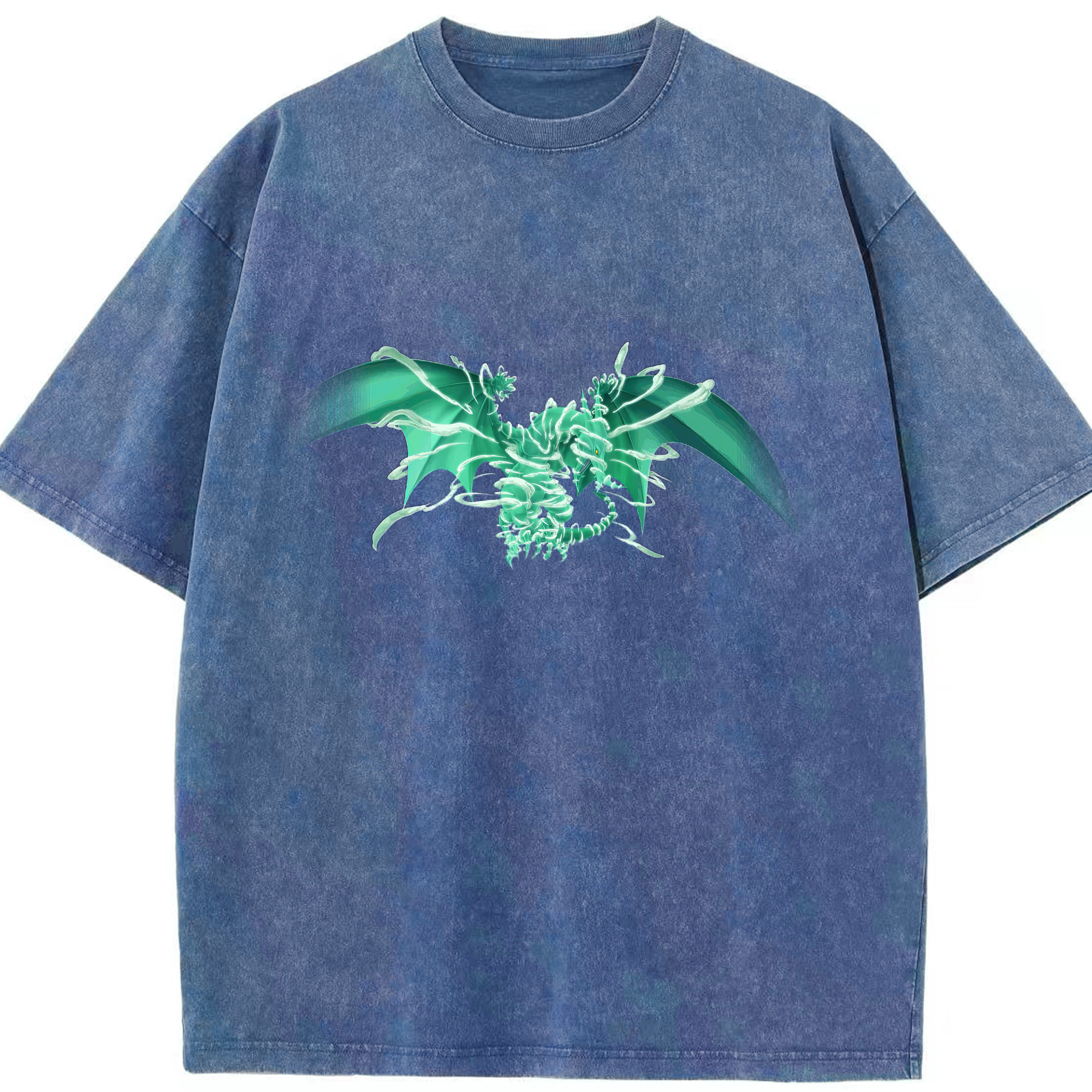 （画像用） 遊☆戯☆王 Yu-Gi-Oh! 綿100% ヴィンテージ風 半袖Tシャツ（フロントプリント）
