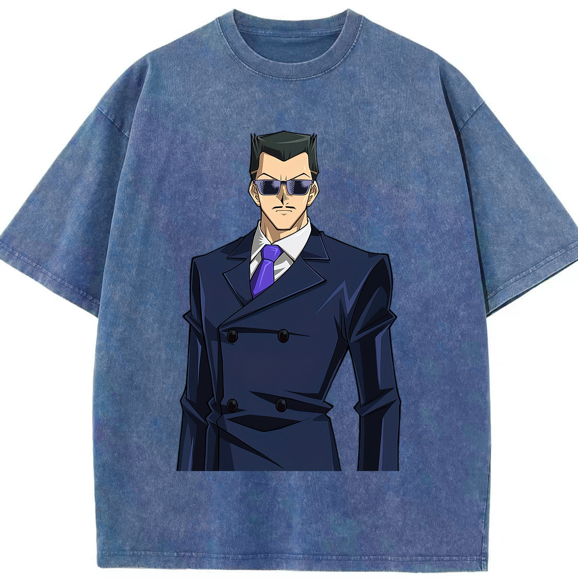 （画像用） 遊☆戯☆王 Yu-Gi-Oh! 綿100% ヴィンテージ風 半袖Tシャツ（フロントプリント）