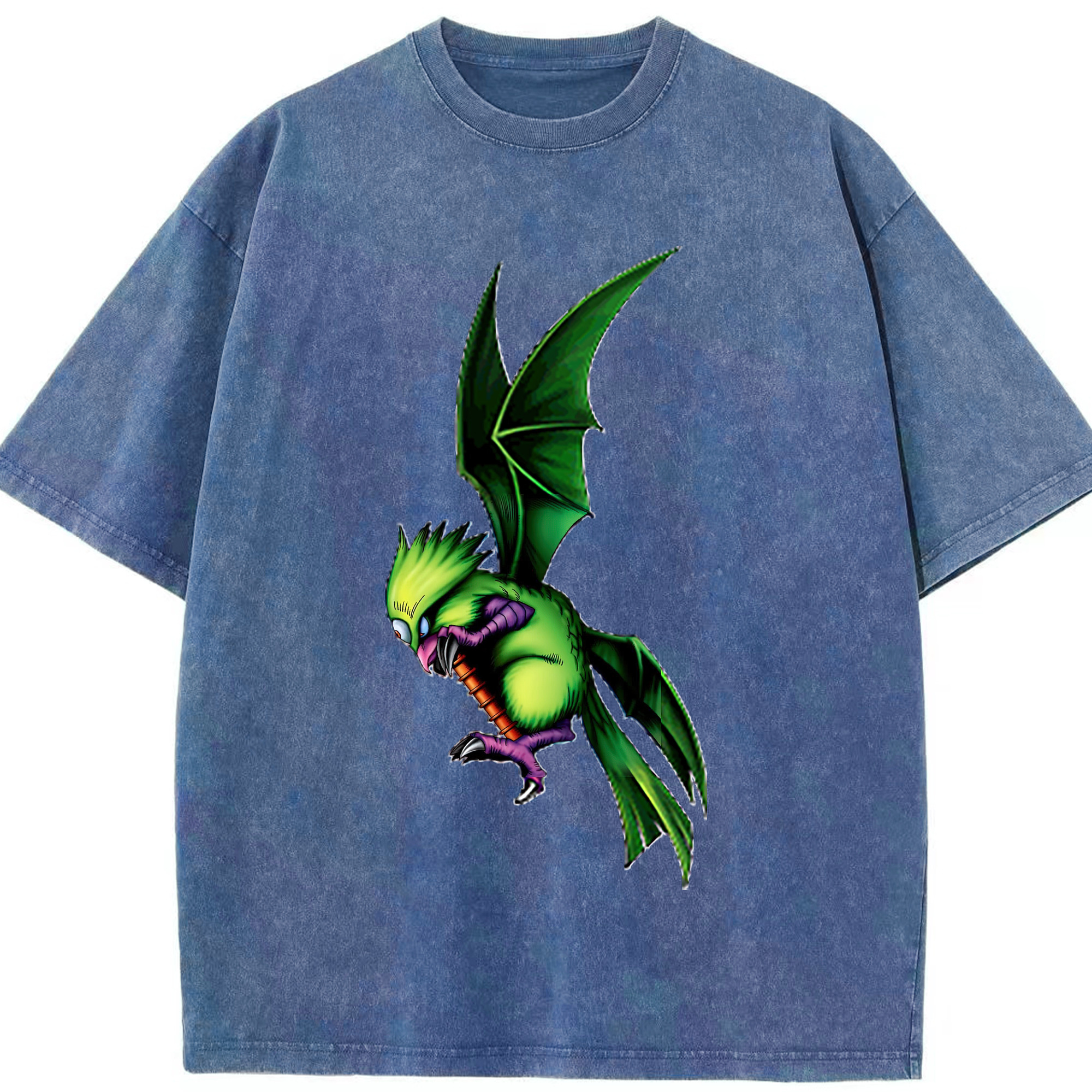（画像用） 遊☆戯☆王 Yu-Gi-Oh! 綿100% ヴィンテージ風 半袖Tシャツ（フロントプリント）