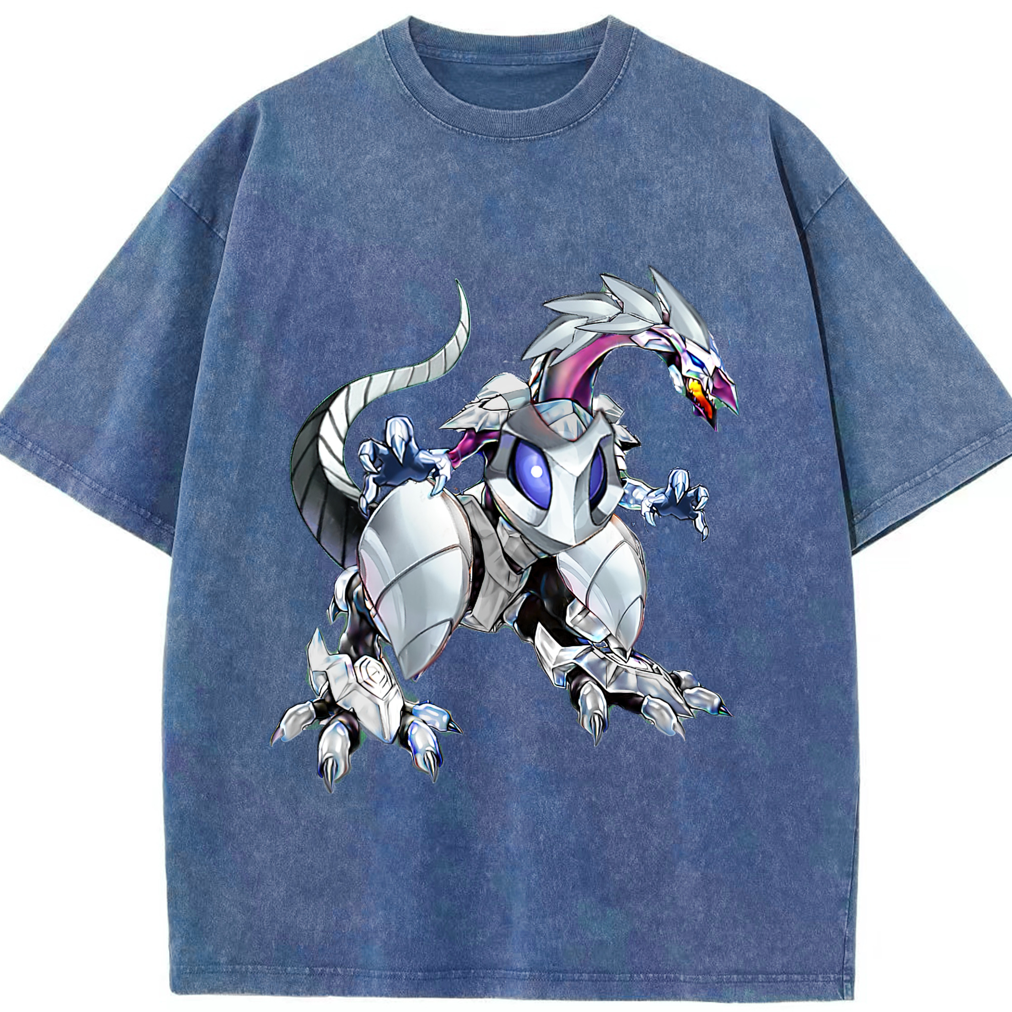 （画像用） 遊☆戯☆王 Yu-Gi-Oh! 綿100% ヴィンテージ風 半袖Tシャツ（フロントプリント）