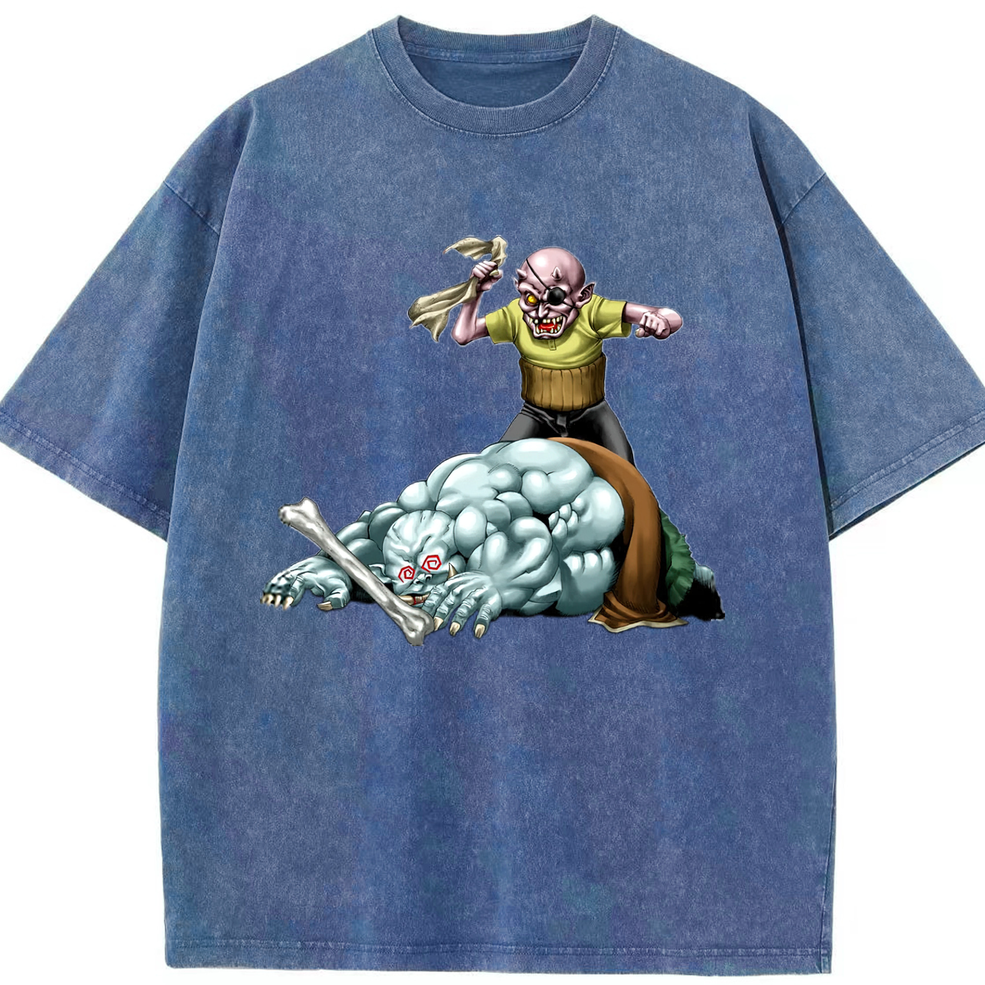 （画像用） 遊☆戯☆王 Yu-Gi-Oh! 綿100% ヴィンテージ風 半袖Tシャツ（フロントプリント）