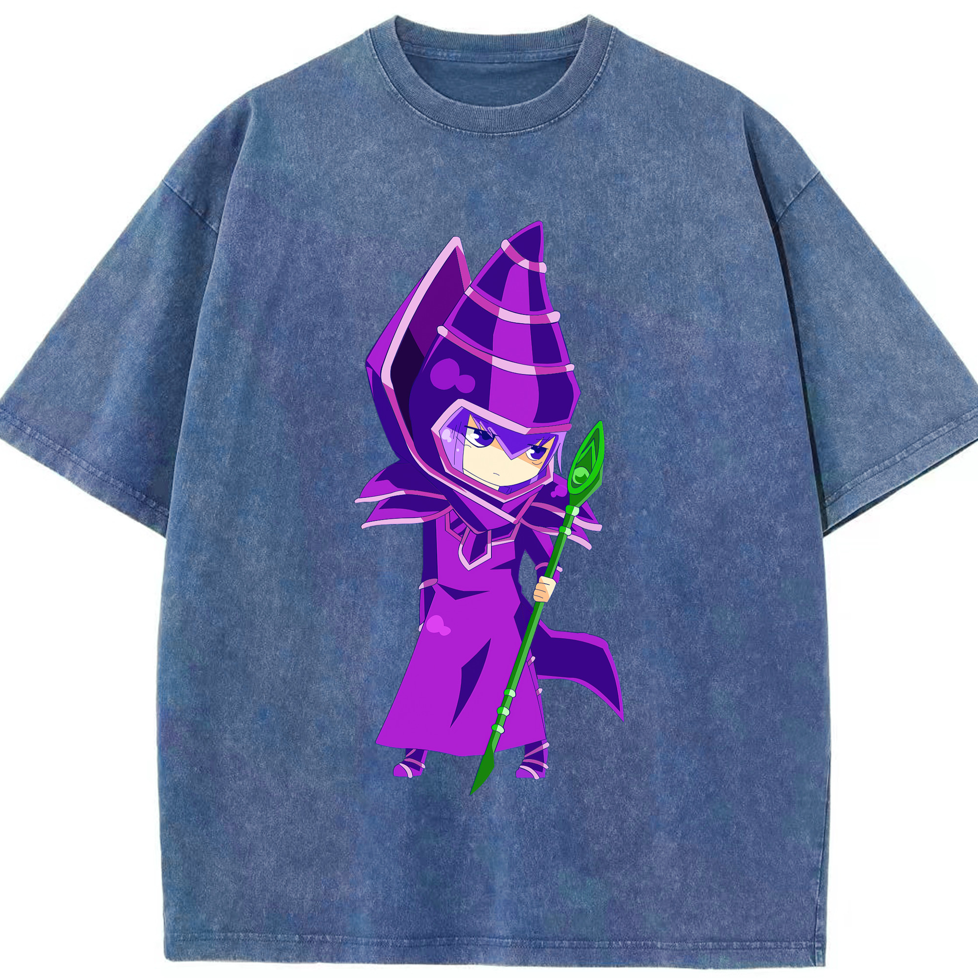 （画像用） 遊☆戯☆王 Yu-Gi-Oh! 綿100% ヴィンテージ風 半袖Tシャツ（フロントプリント）