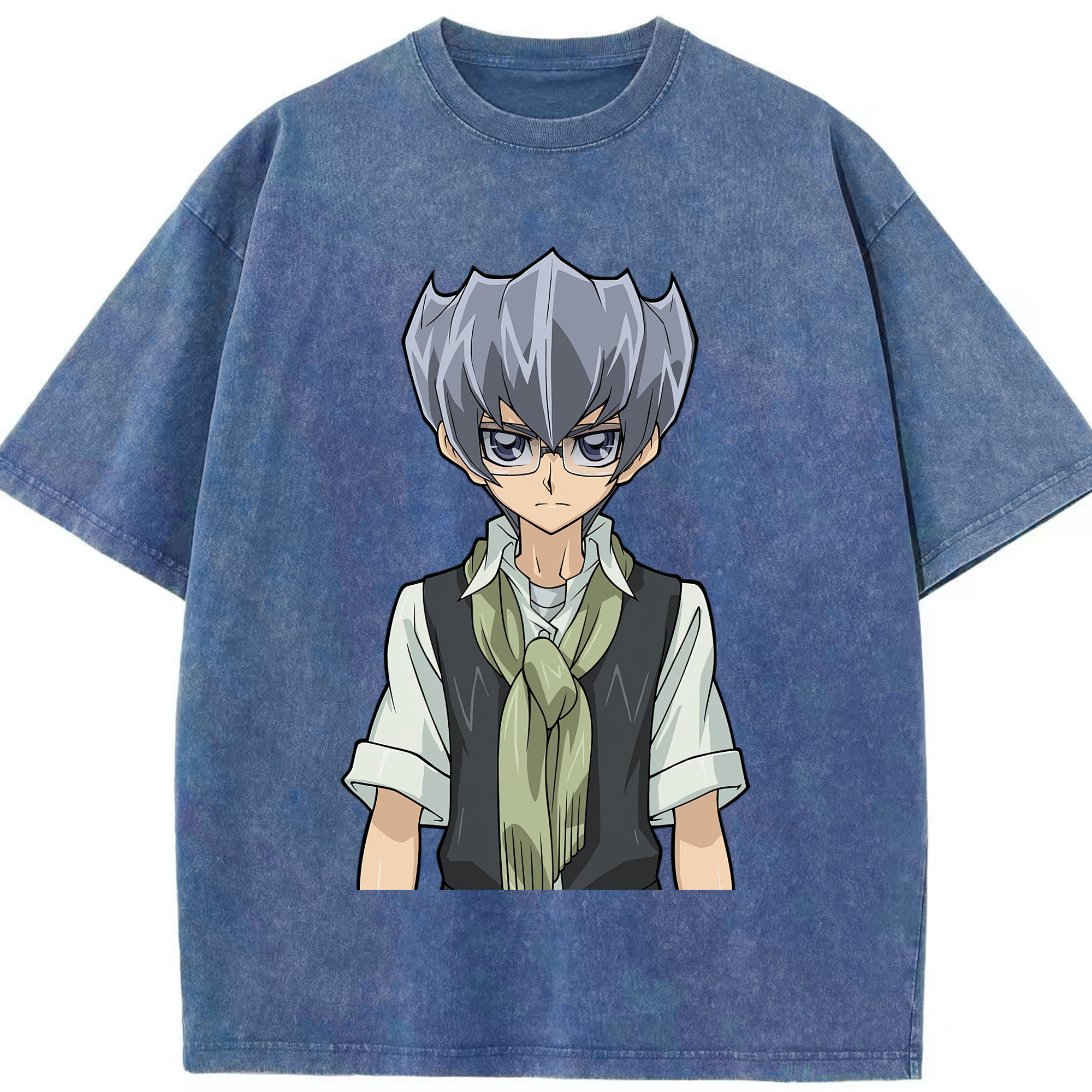 （画像用） 遊☆戯☆王 Yu-Gi-Oh! 綿100% ヴィンテージ風 半袖Tシャツ（フロントプリント）